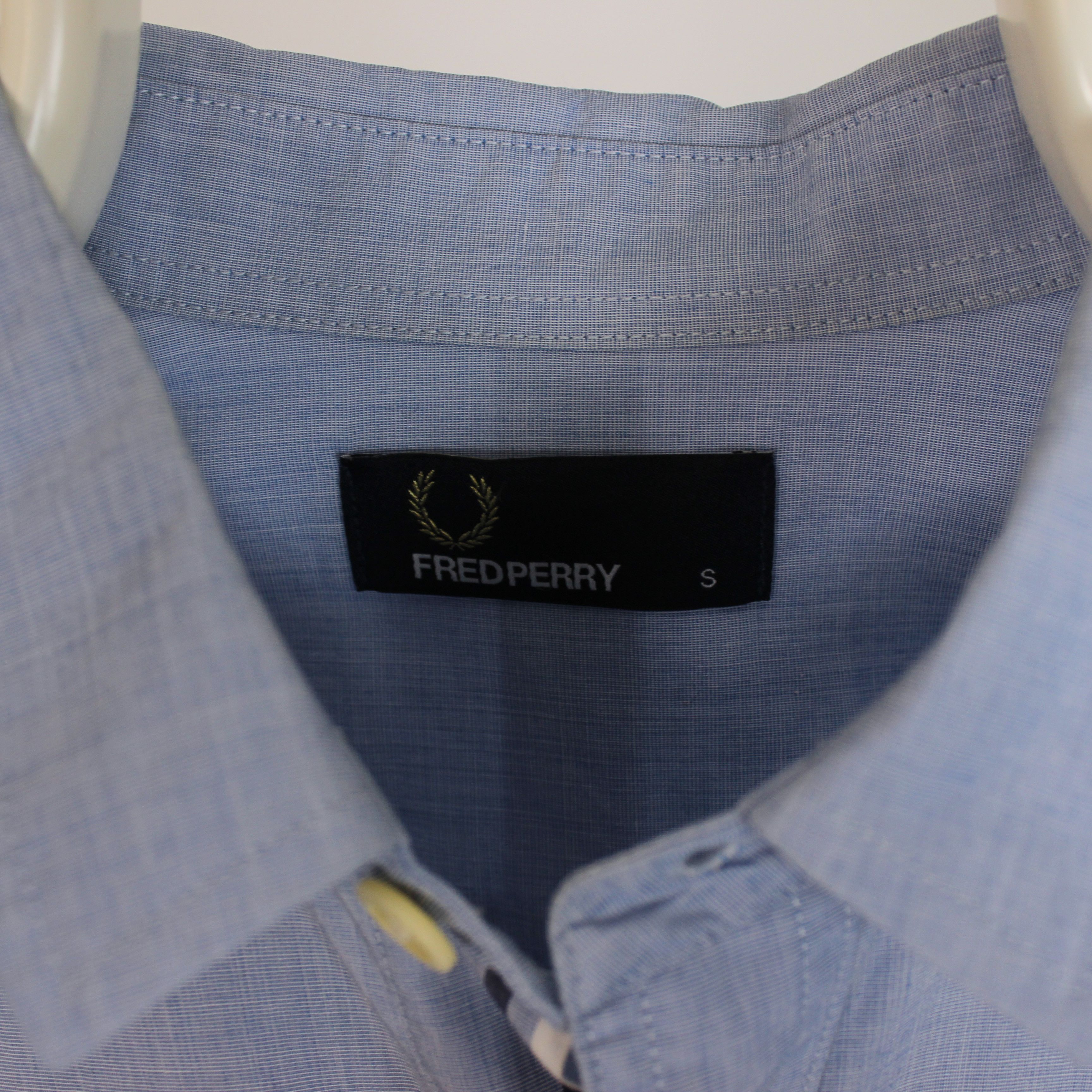 Fred Perry Fred Perry vintage button ups shirt rarity blue white s Size US S / EU 44-46 / 1 - 6 Thumbnail