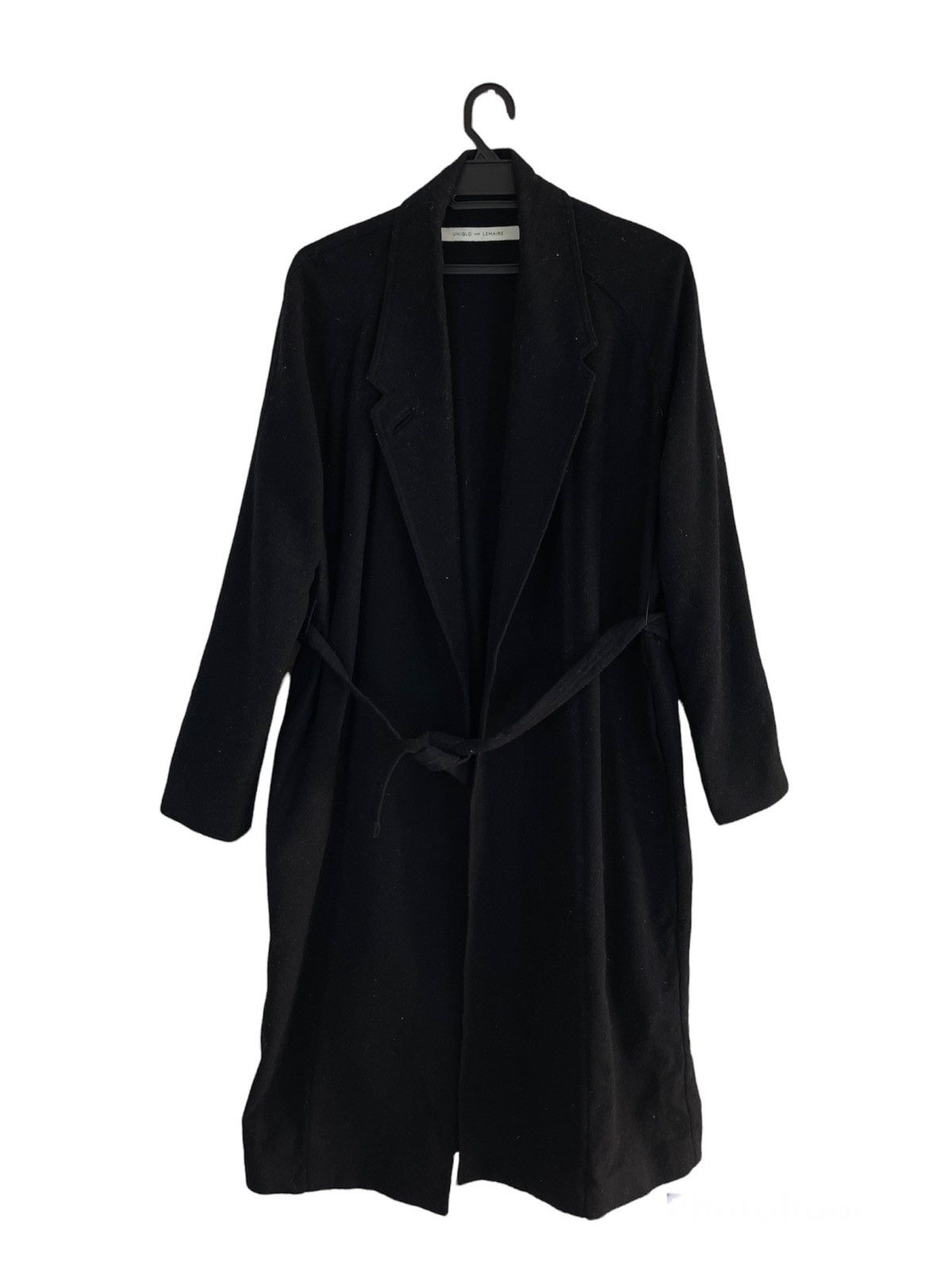 Lemaire × Uniqlo Black Long Coat UNIQLO and LEMAIRE Size US M / EU 48-50 / 2 - 1 Thumbnail