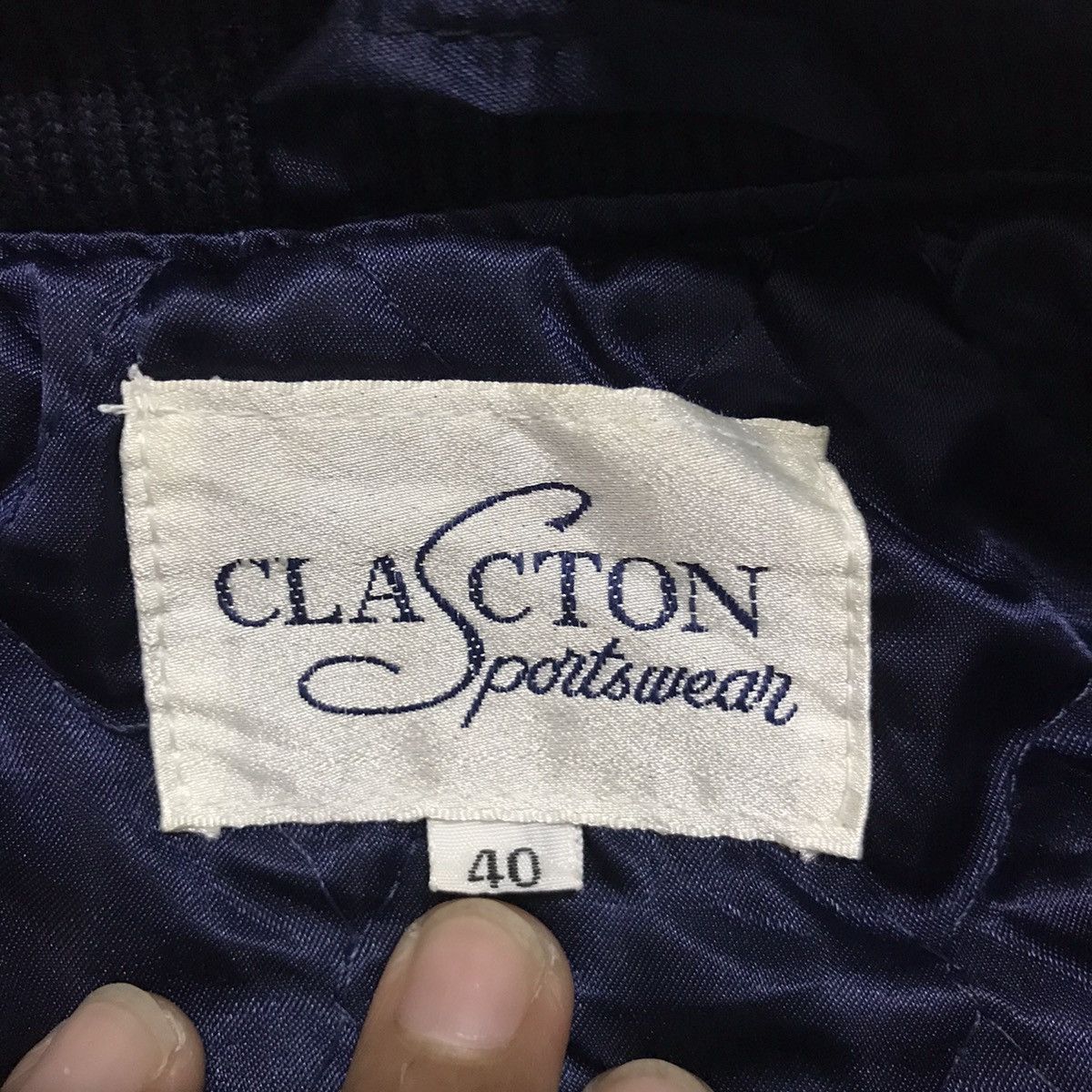 Vintage Vtg Clacton Sportswear Ender’s Game Varsity Jacket Size US M / EU 48-50 / 2 - 7 Thumbnail