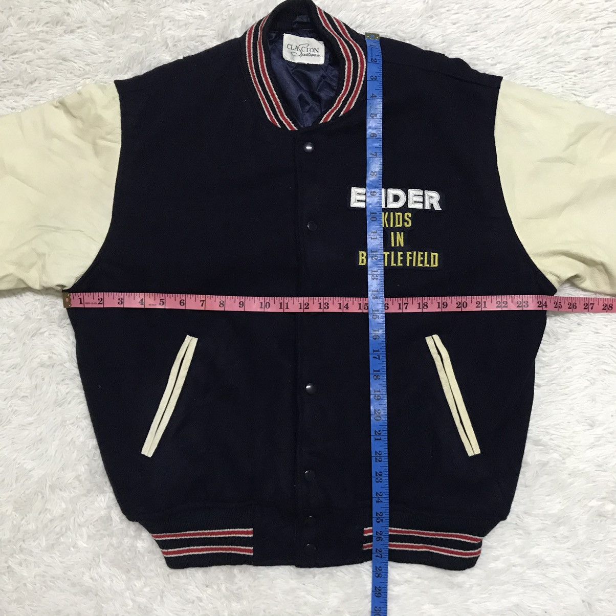 Vintage Vtg Clacton Sportswear Ender’s Game Varsity Jacket Size US M / EU 48-50 / 2 - 10 Thumbnail