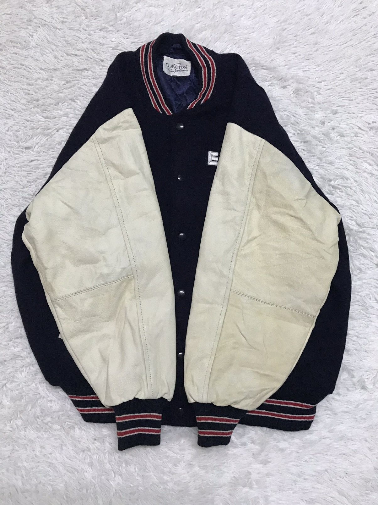 Vintage Vtg Clacton Sportswear Ender’s Game Varsity Jacket Size US M / EU 48-50 / 2 - 4 Thumbnail