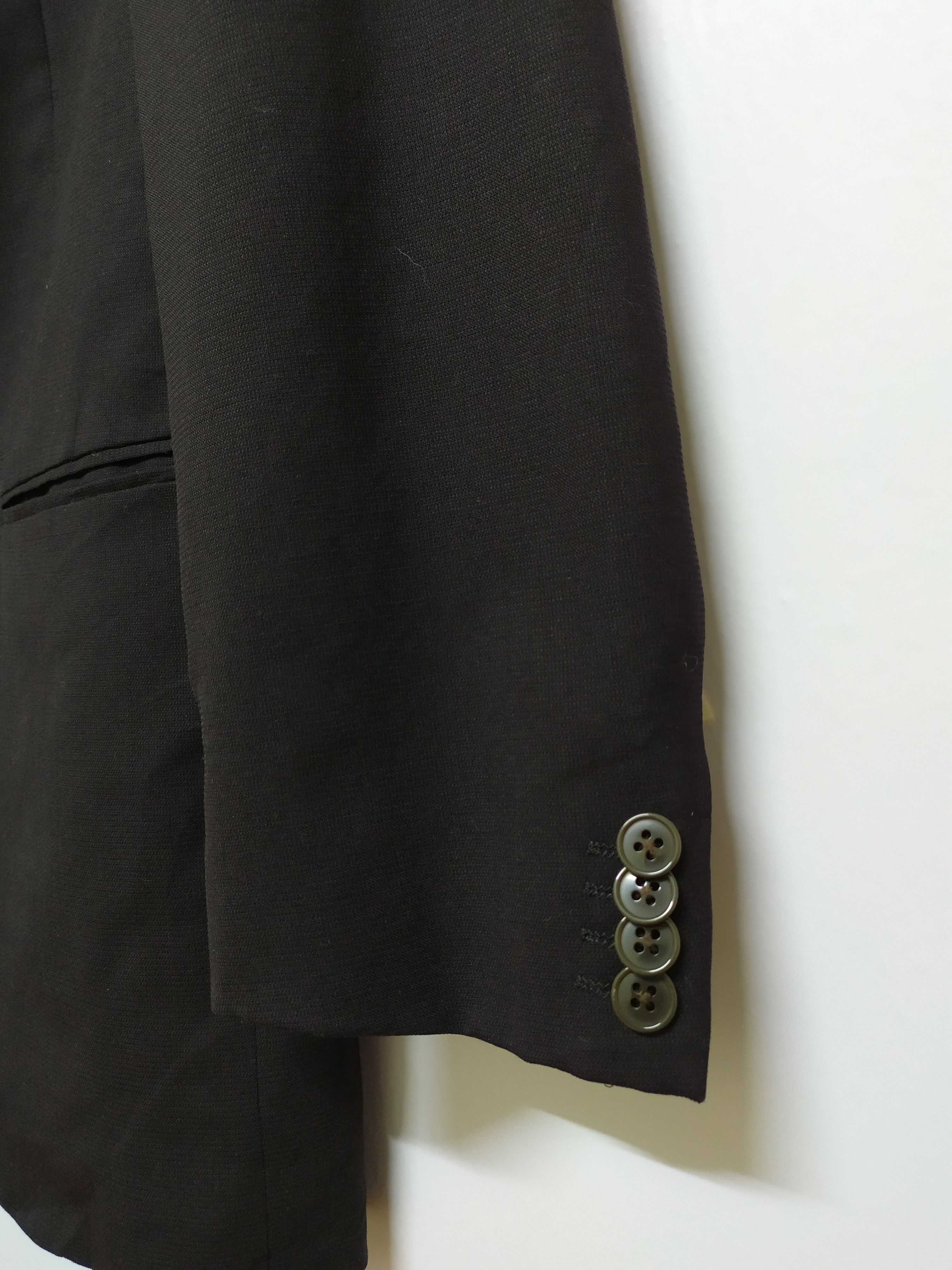 Japanese Brand × Yoshiyuki Konishi Yoshiyuki konishi Black Blazer Jacket Size 36R - 5 Thumbnail