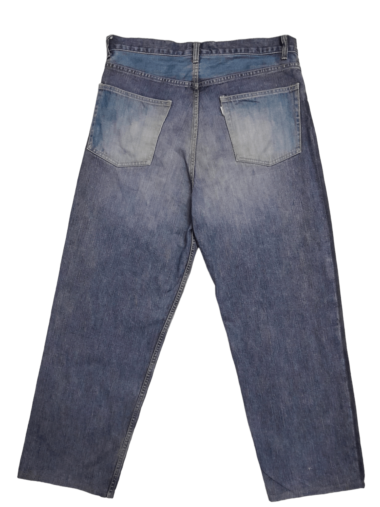 Japanese Brand Scanner Japan Denim (E967) waist 35 Size US 35 - 6 Thumbnail