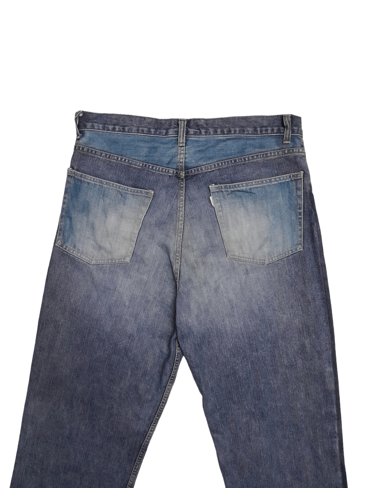 Japanese Brand Scanner Japan Denim (E967) waist 35 Size US 35 - 7 Thumbnail