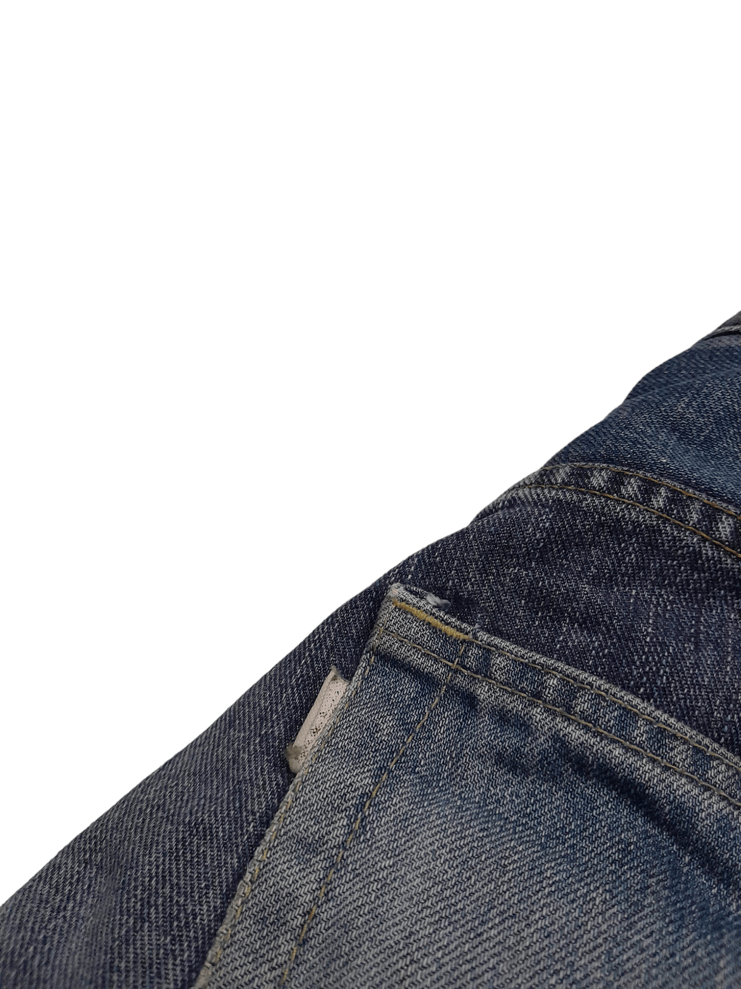 Japanese Brand Scanner Japan Denim (E967) waist 35 Size US 35 - 8 Thumbnail