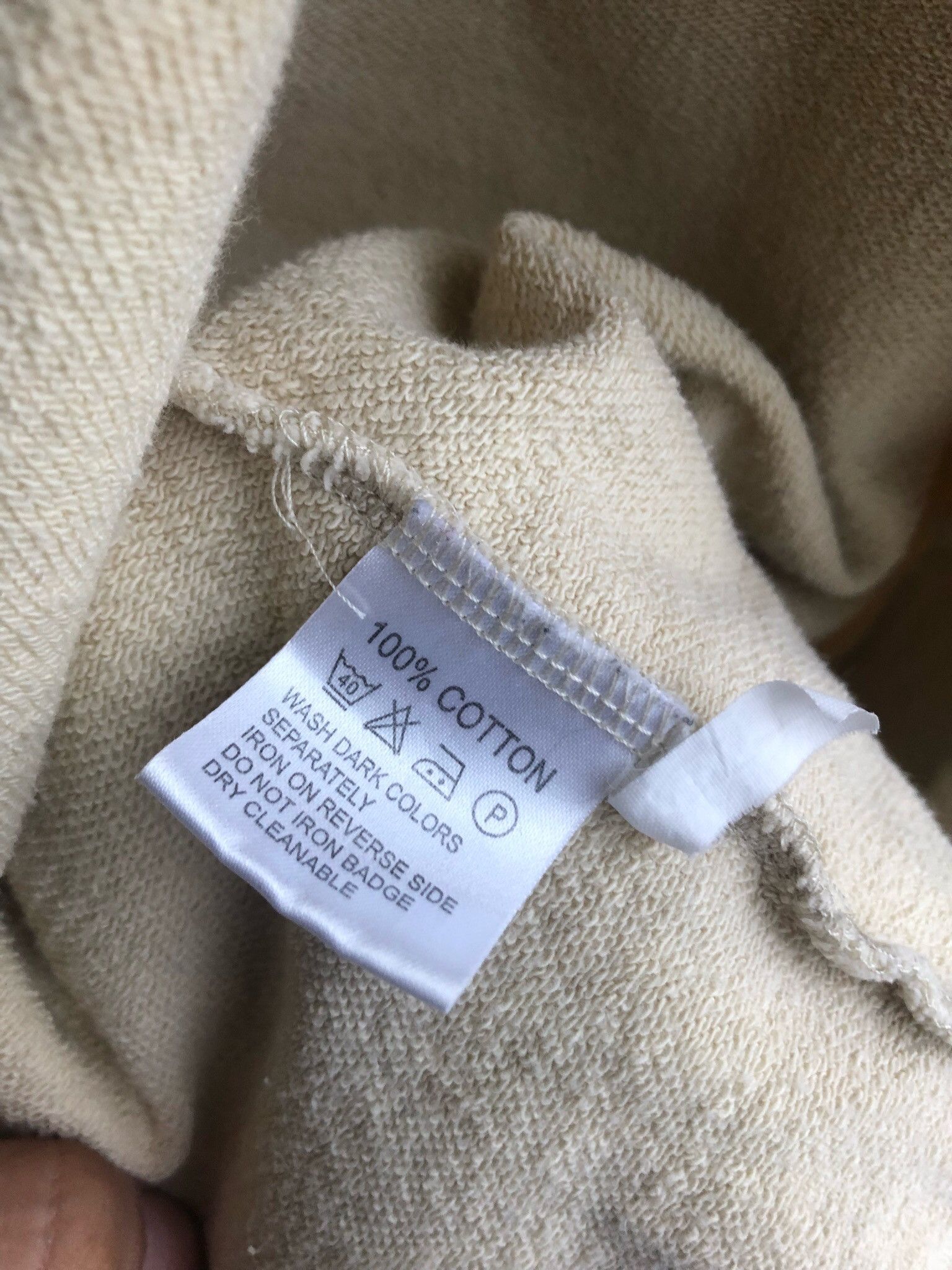 Yves Saint Laurent Beige YSL Sweatshirt Saint Laurent Quarter Zip Sweater y2k Size US XL / EU 56 / 4 - 7 Thumbnail