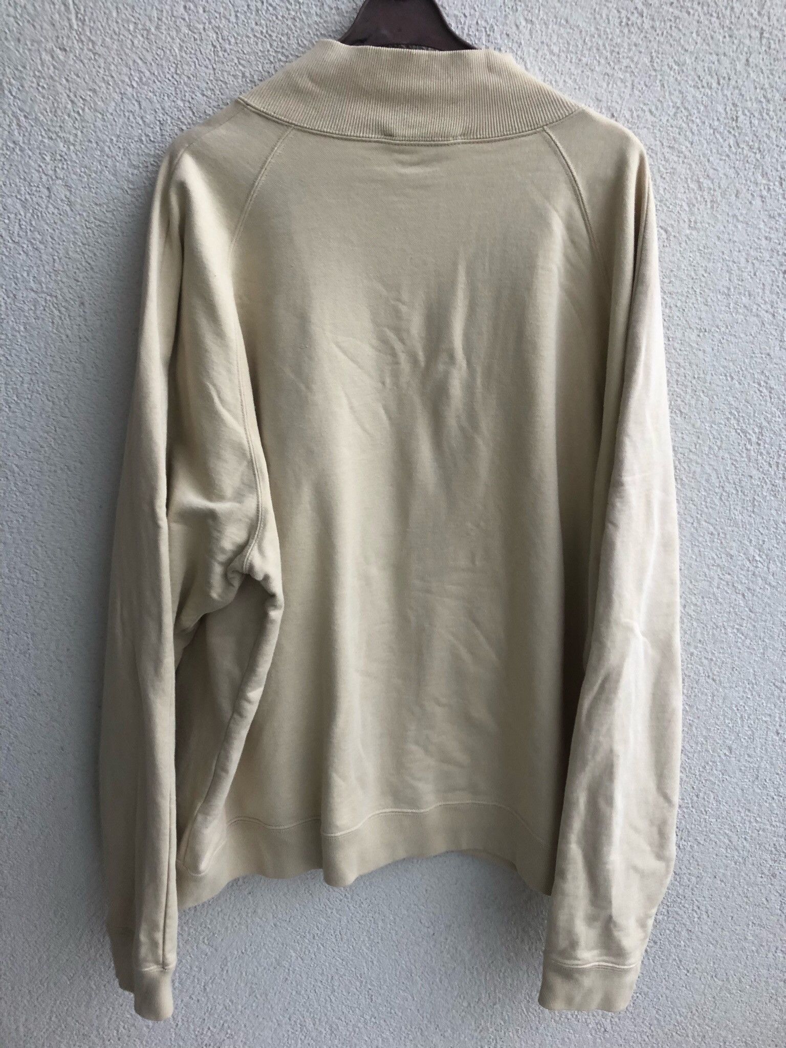 Yves Saint Laurent Beige YSL Sweatshirt Saint Laurent Quarter Zip Sweater y2k Size US XL / EU 56 / 4 - 8 Thumbnail