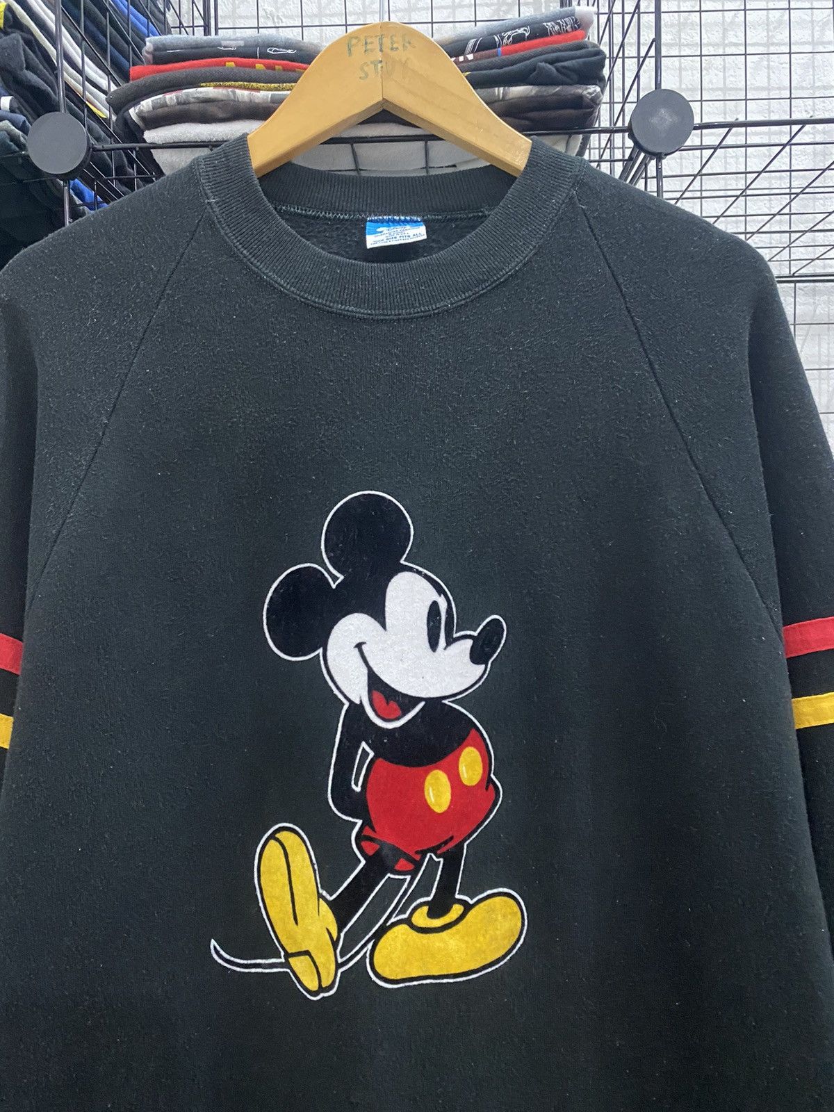 Disney × Mickey Mouse × Vintage 🔥RARE🔥VINTAGE 80’s DISNEY x MICKEY MADE IN USA SWEATSHIRT Size US L / EU 52-54 / 3 - 3 Thumbnail