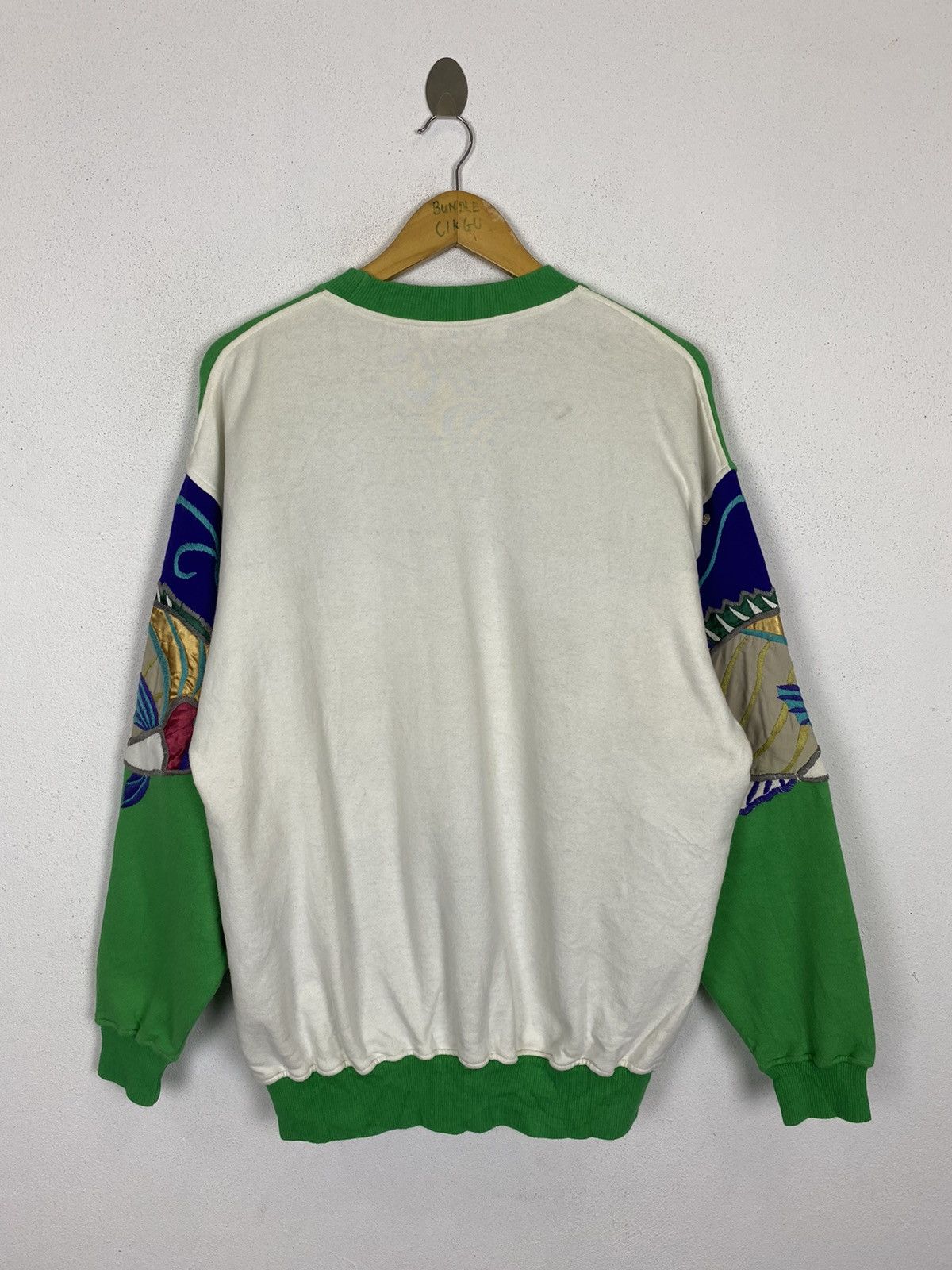 Vintage VINTAGE GAGMAN FISH EMBRODEREY SWEATER NICE DESIGN Size US L / EU 52-54 / 3 - 3 Thumbnail