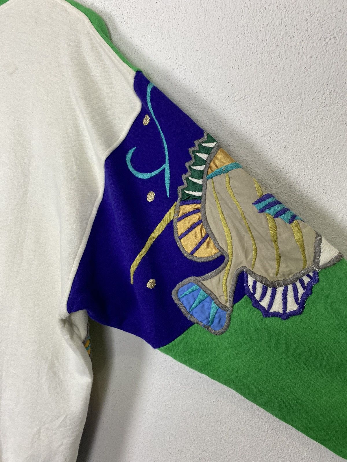 Vintage VINTAGE GAGMAN FISH EMBRODEREY SWEATER NICE DESIGN Size US L / EU 52-54 / 3 - 8 Thumbnail