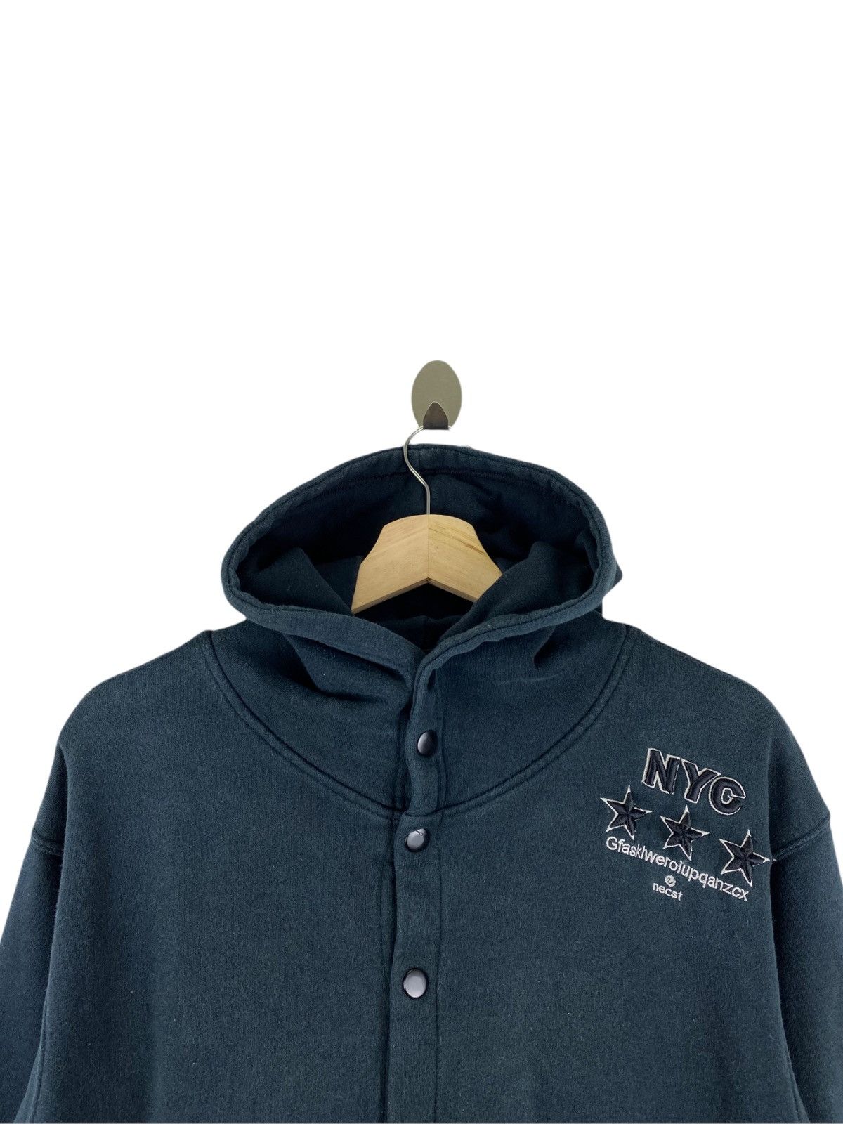 Japanese Brand × Vintage VINTAGE POWER TO THE PEOPLE SNAP BUTTON HOODIE Size US M / EU 48-50 / 2 - 2 Thumbnail