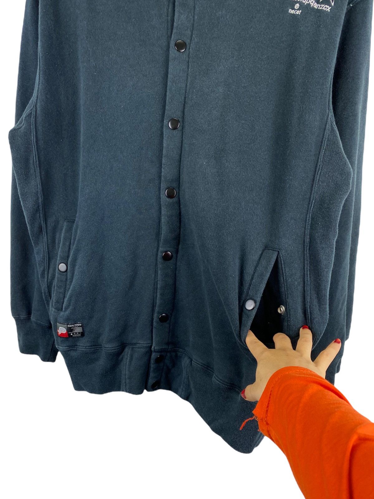 Japanese Brand × Vintage VINTAGE POWER TO THE PEOPLE SNAP BUTTON HOODIE Size US M / EU 48-50 / 2 - 3 Thumbnail