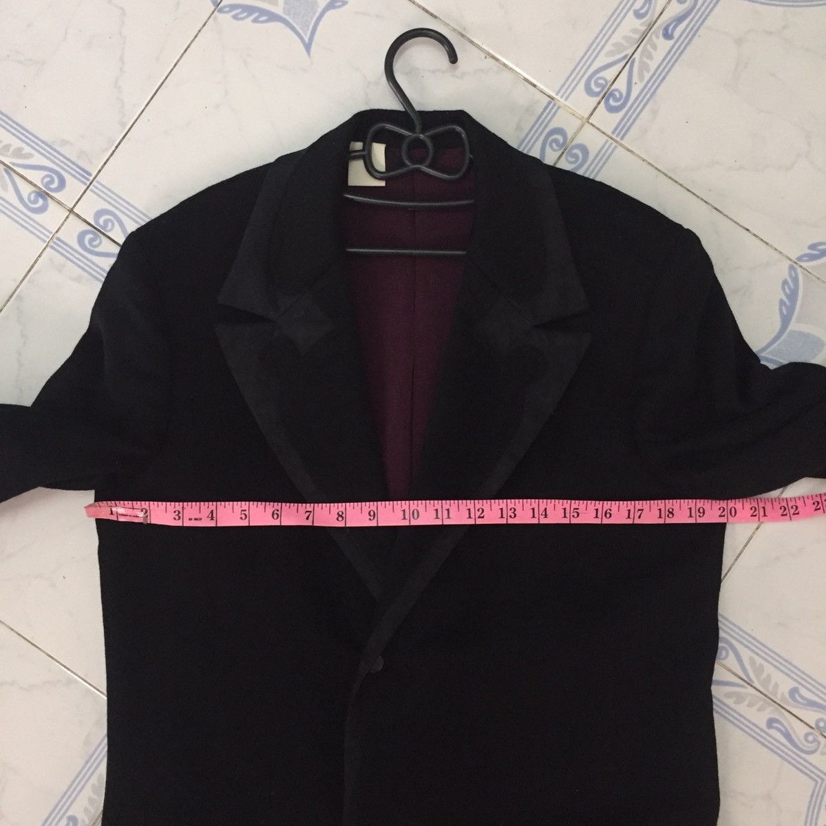 N.Hoolywood N.Hoolywood Turfting Stitch Double Collar Long Jacket Coat Size US M / EU 48-50 / 2 - 22 Thumbnail