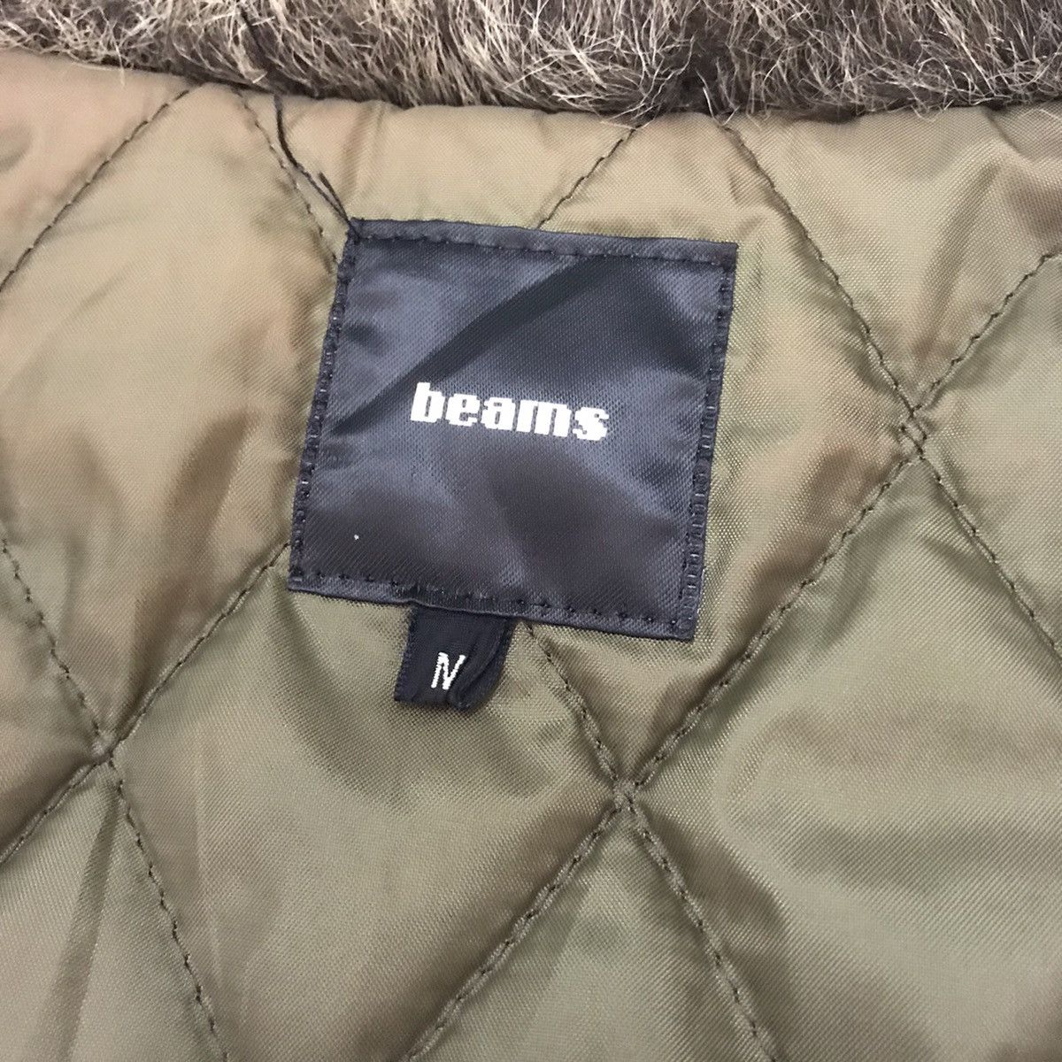 Beams Plus × Japanese Brand × Pieces Uniques Pile Mohair Hairy Beams Jacket Made in Japan Size US M / EU 48-50 / 2 - 14 Thumbnail