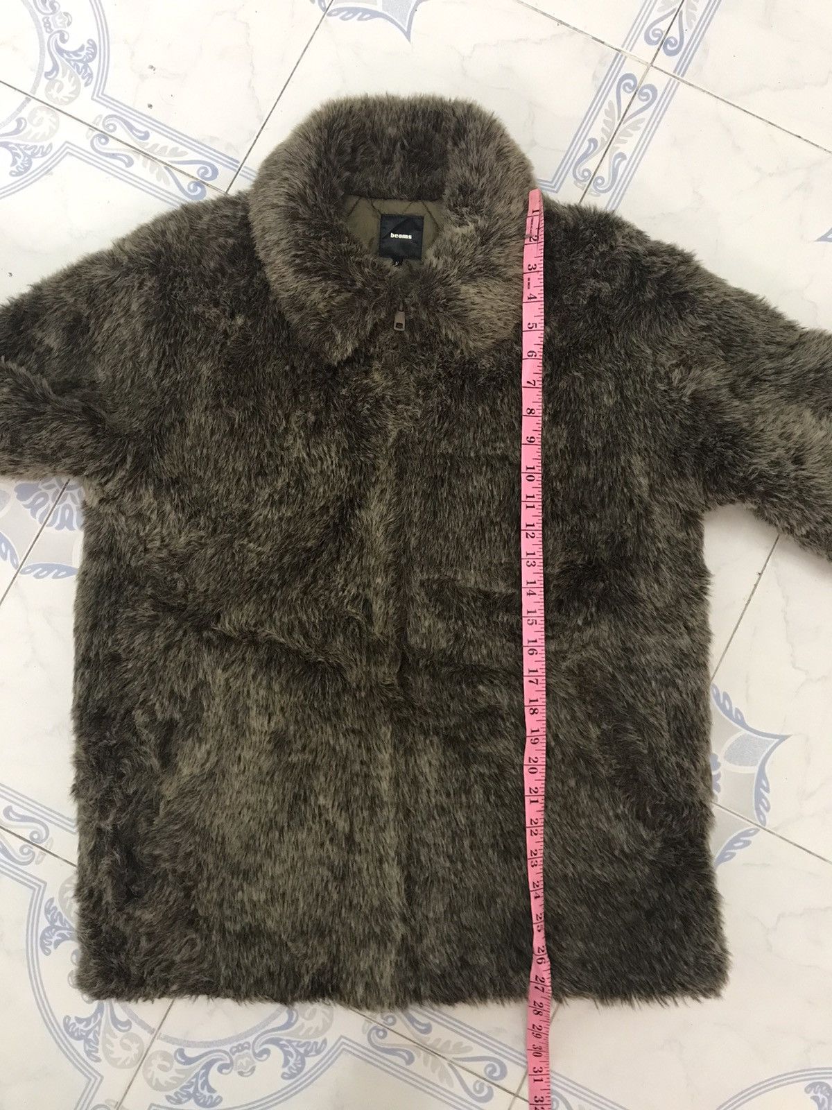 Beams Plus × Japanese Brand × Pieces Uniques Pile Mohair Hairy Beams Jacket Made in Japan Size US M / EU 48-50 / 2 - 18 Thumbnail