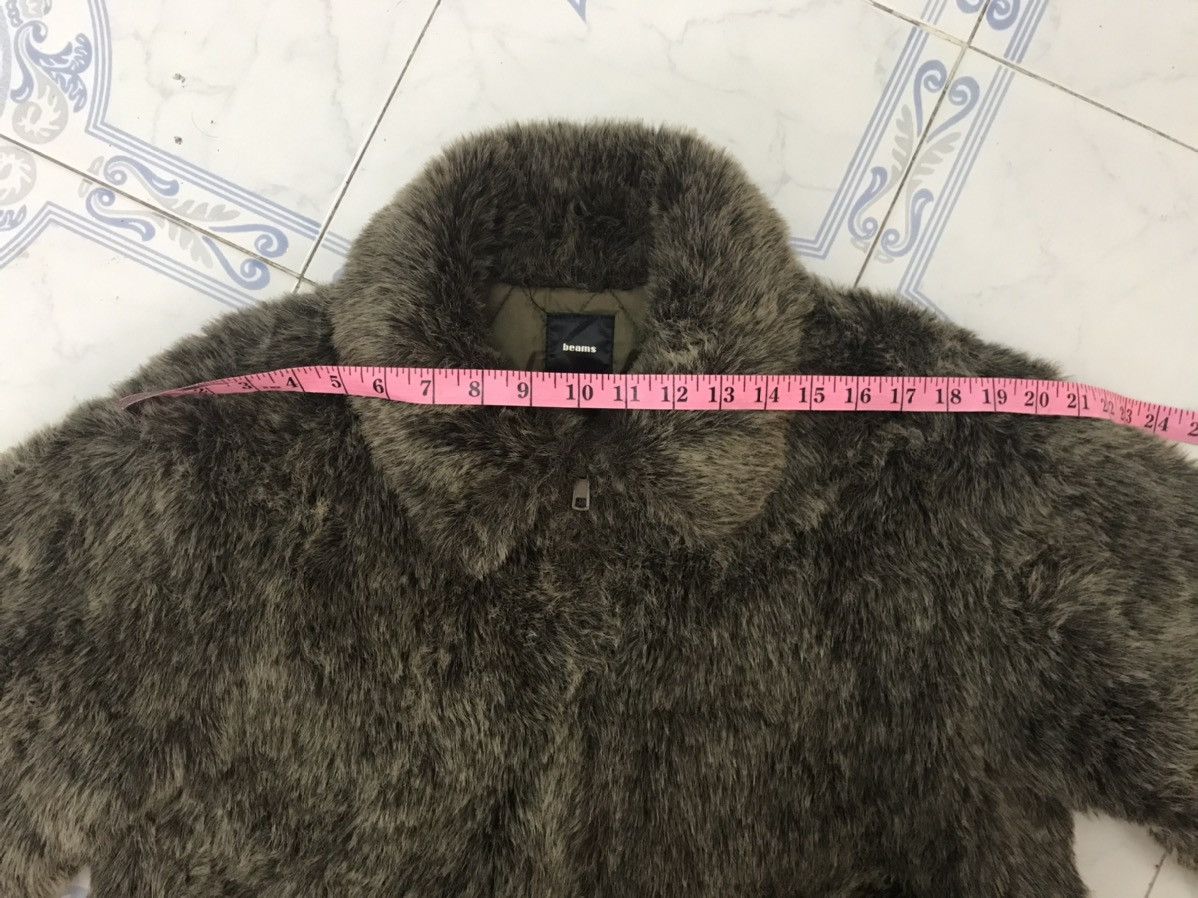 Beams Plus × Japanese Brand × Pieces Uniques Pile Mohair Hairy Beams Jacket Made in Japan Size US M / EU 48-50 / 2 - 19 Thumbnail