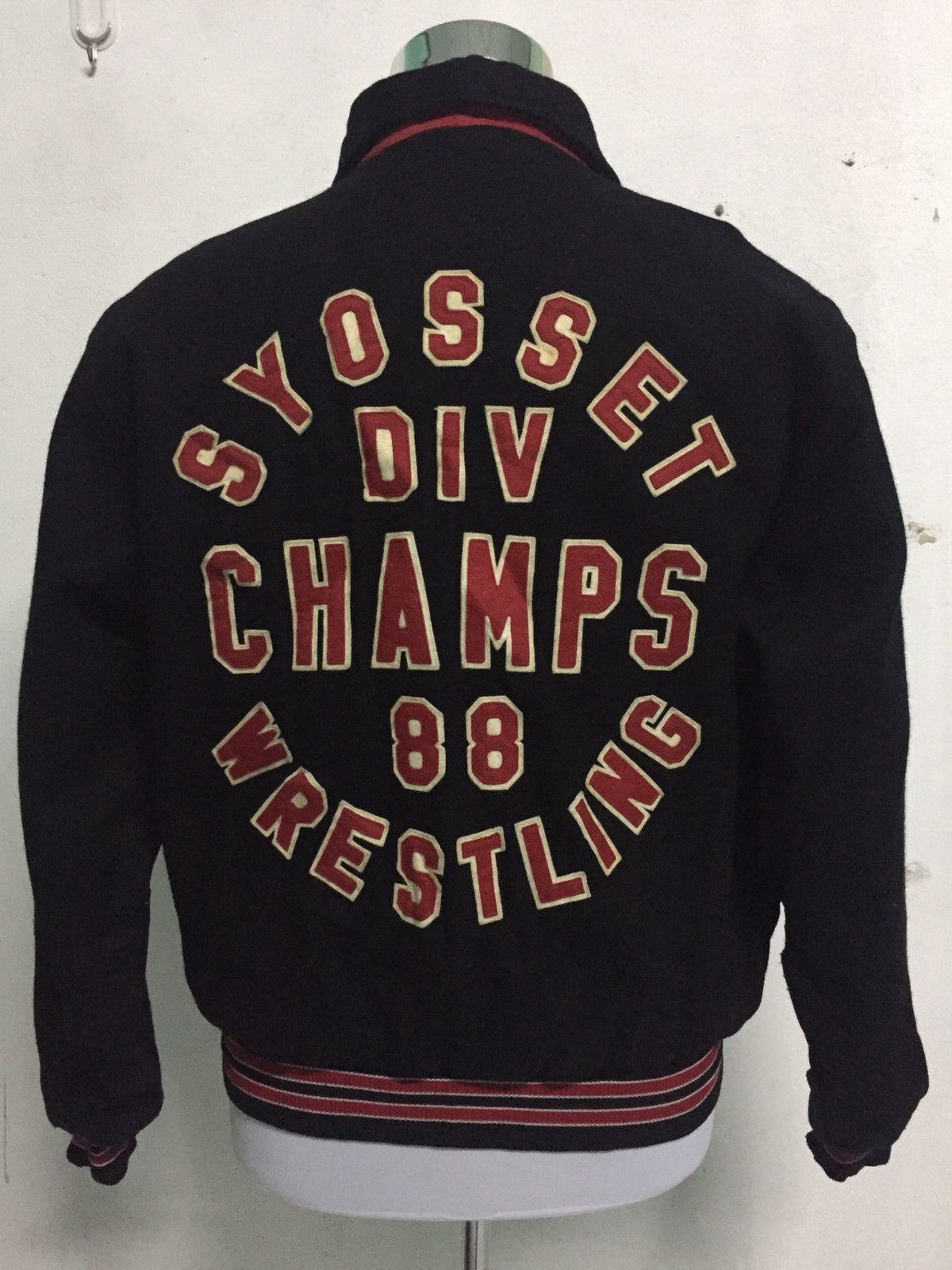 Rennoc Vtg Rennoc Varsity Style Jacket MADE IN USA Size US L / EU 52-54 / 3 - 6 Thumbnail