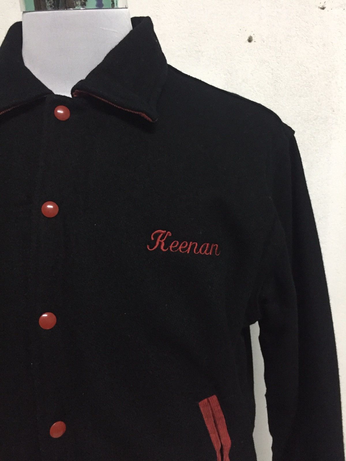 Rennoc Vtg Rennoc Varsity Style Jacket MADE IN USA Size US L / EU 52-54 / 3 - 3 Thumbnail
