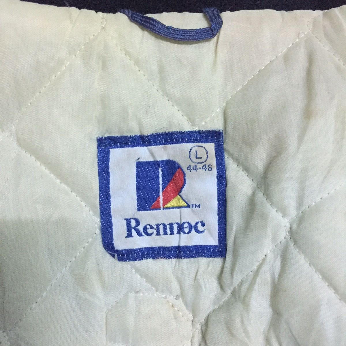 Rennoc Vtg Rennoc Varsity Style Jacket MADE IN USA Size US L / EU 52-54 / 3 - 12 Thumbnail