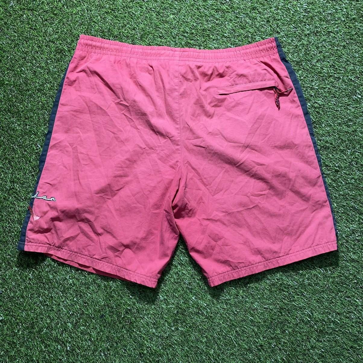 Vintage Vintage 90s Nike Swoosh Shorts Baggy Skate Y2K Pink Faded 34 Size US 34 / EU 50 - 7 Thumbnail