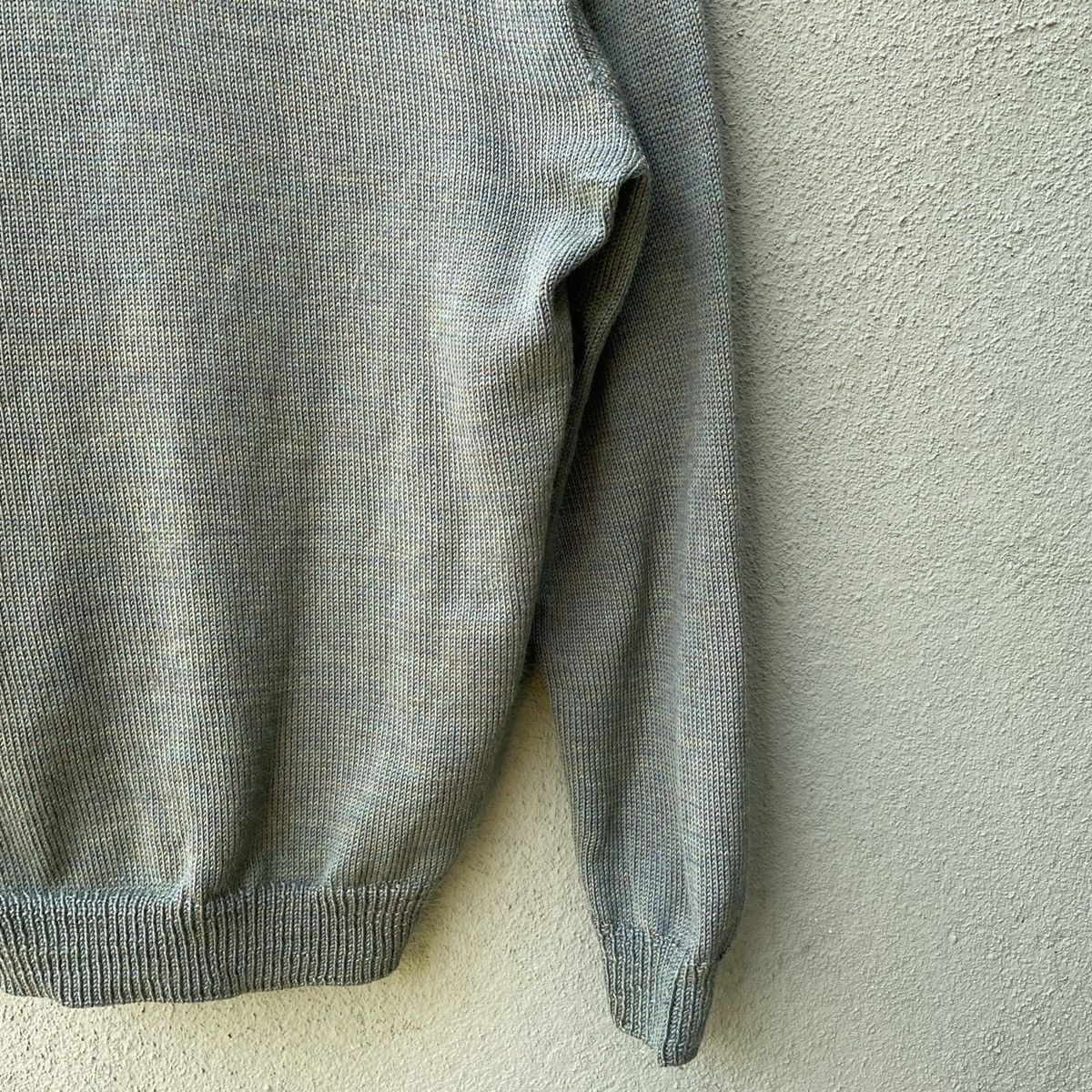 Aran Isles Knitwear Japanese Vintage Kurt Cobain Style Green Cardigan Knitwear Size US M / EU 48-50 / 2 - 8 Thumbnail