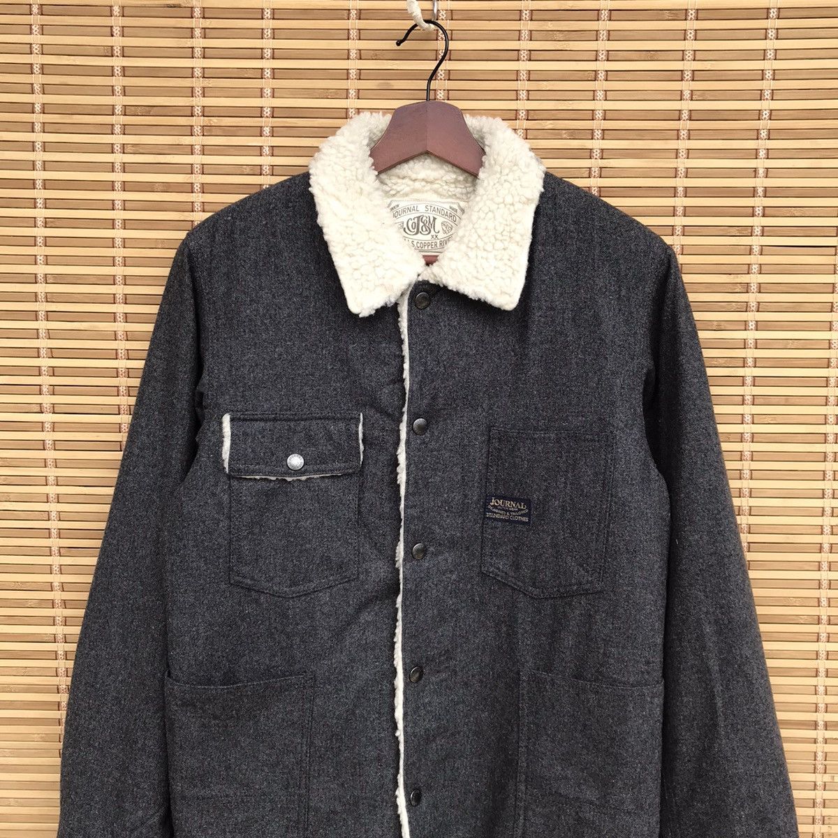 Journal Standard Journal standard overall copper shearpa lining Size US M / EU 48-50 / 2 - 4 Thumbnail