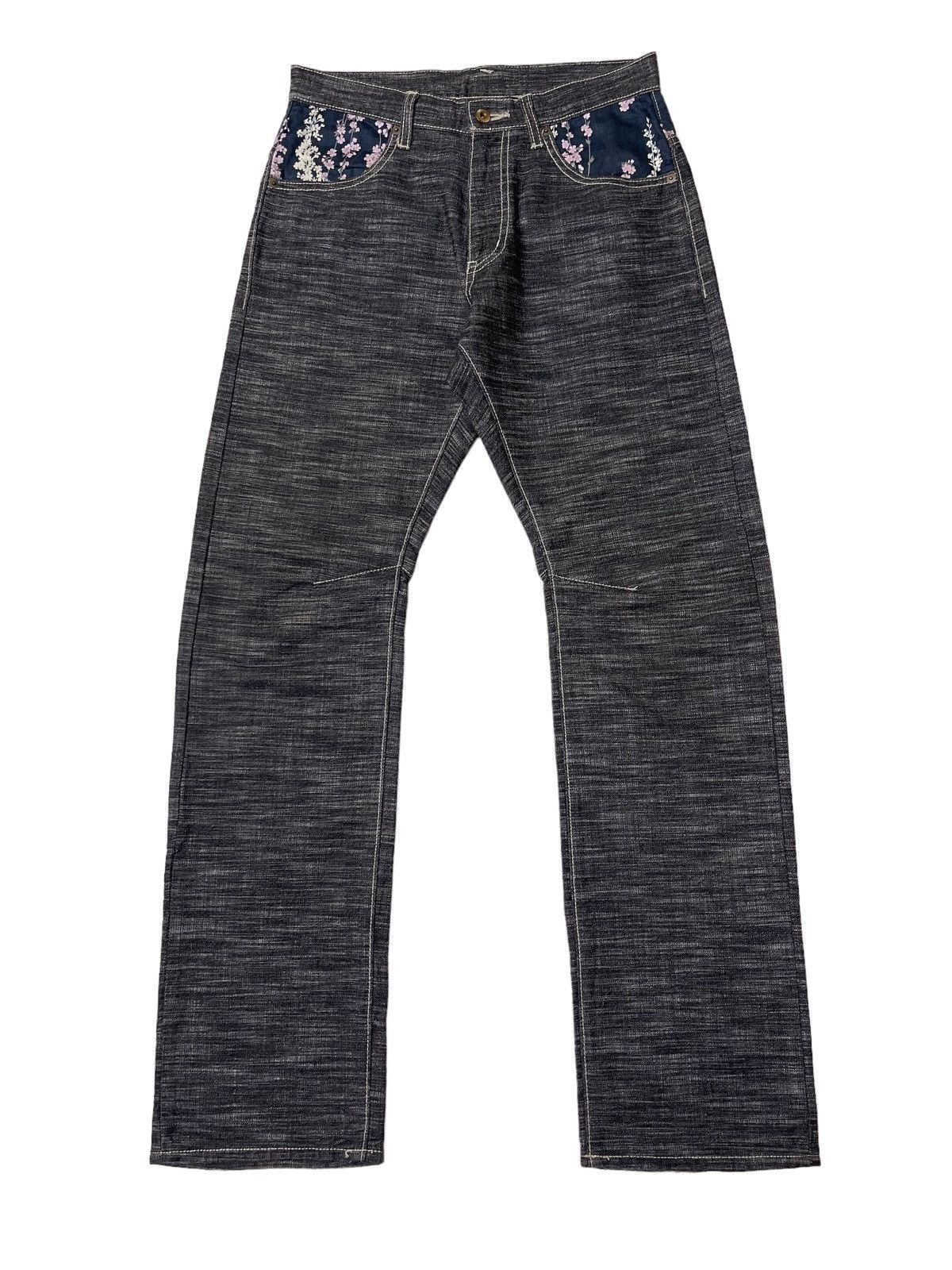 Japanese Brand Vintage Horizontal Japan Denim Size US 30 / EU 46 - 1 Thumbnail