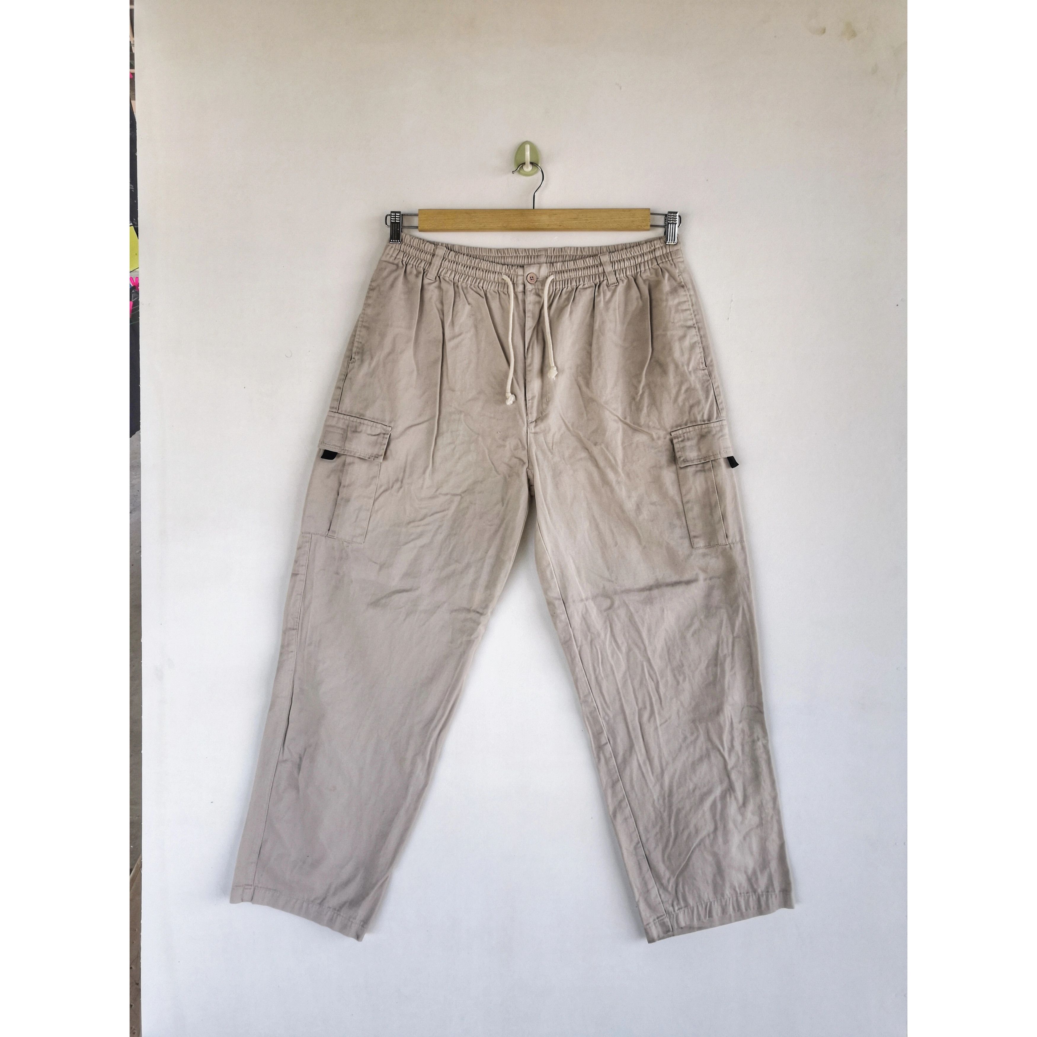Japanese Cargo Pants Multi Pocket Parachute Cargo Trouser