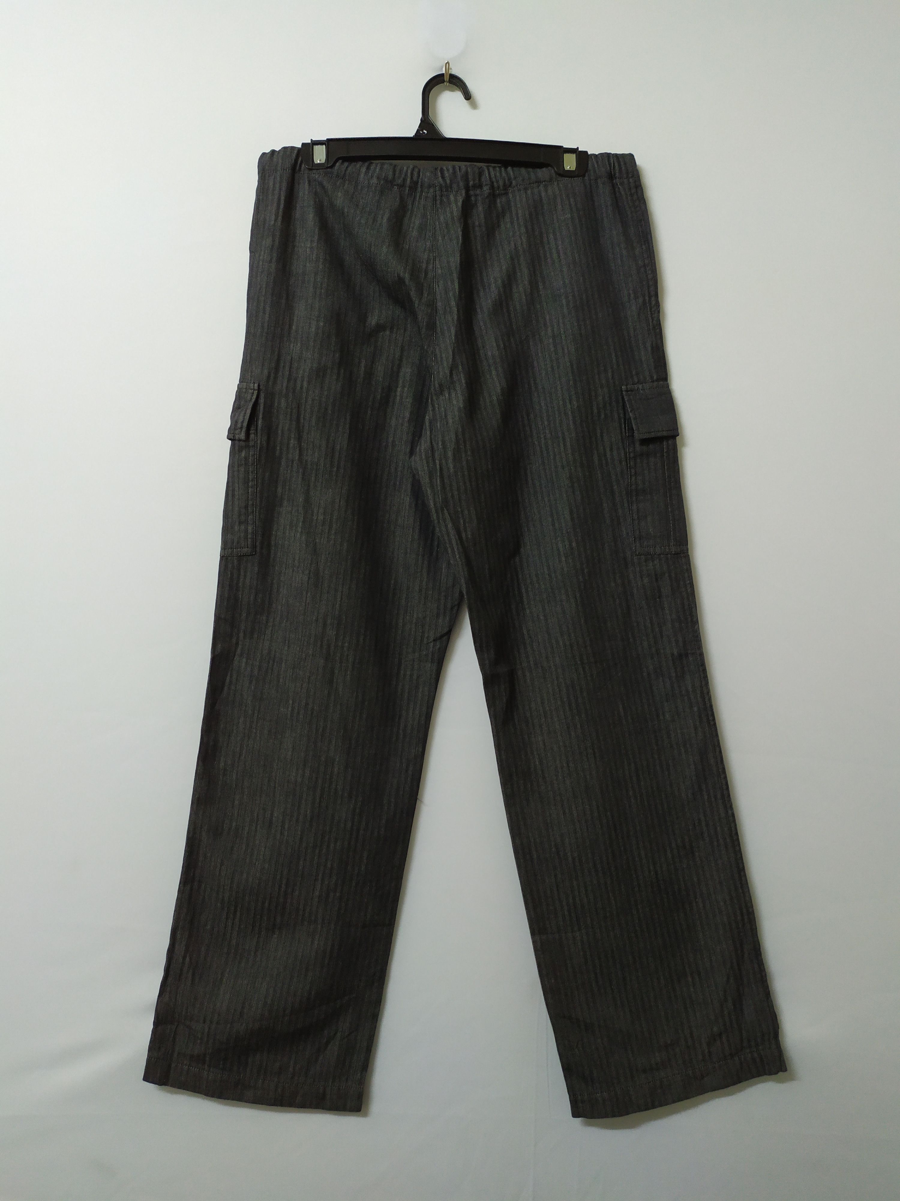 Japanese Brand × Le Grande Bleu (L.G.B.) BLENC BLEU MINUIT CARGO PANTS DRAWSTRING WAIST Size US 29 - 11 Thumbnail