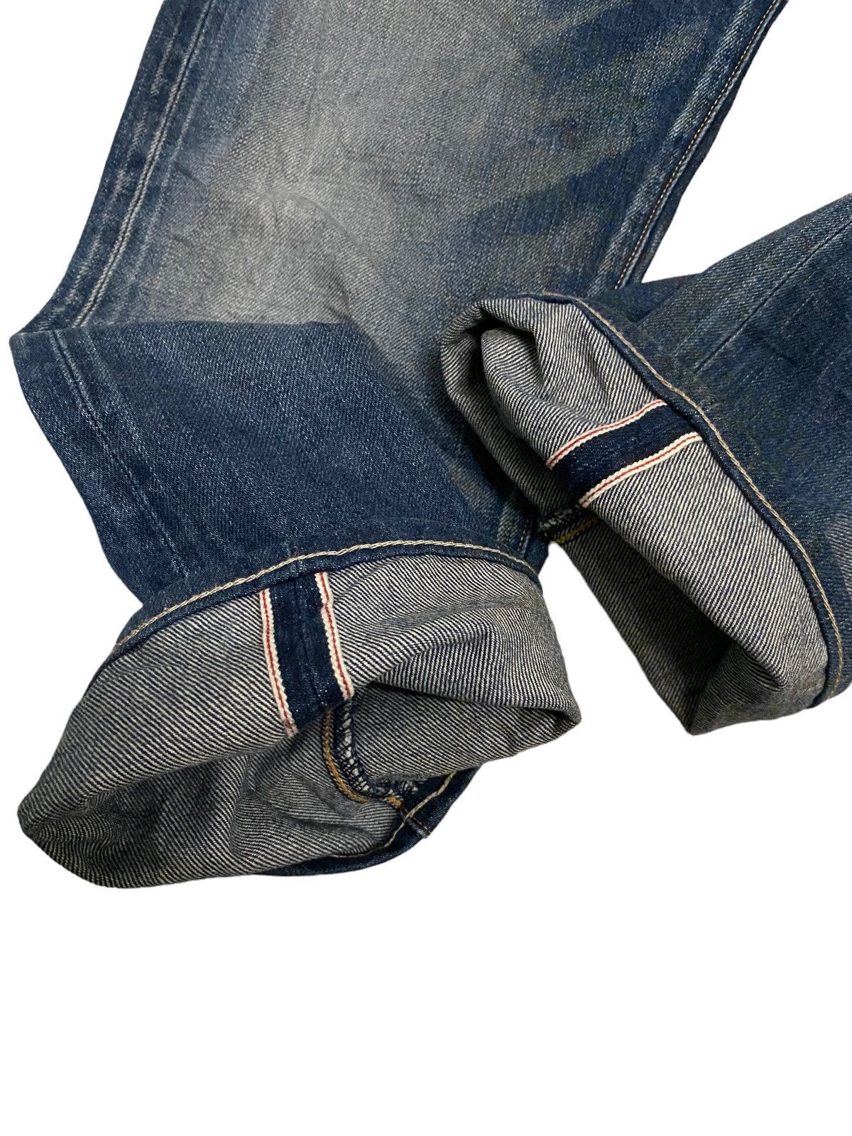 Japanese Brand × KURO × Vintage Vintage Kuro japanese Selvedge Distressed Denim Jeans Size US 32 / EU 48 - 4 Thumbnail