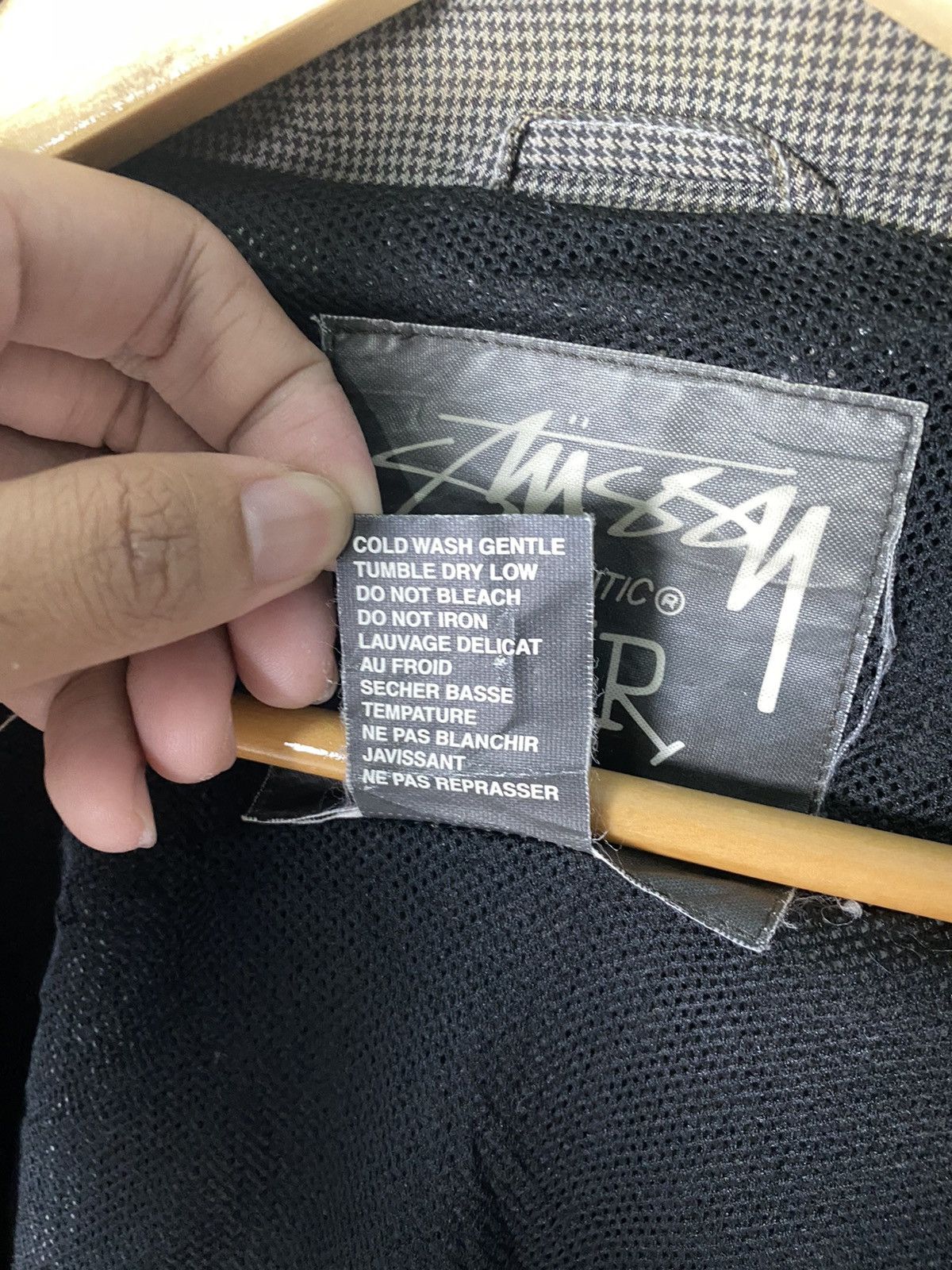 Stussy Stussy Nylon Jacket Zipper Size US S / EU 44-46 / 1 - 8 Thumbnail