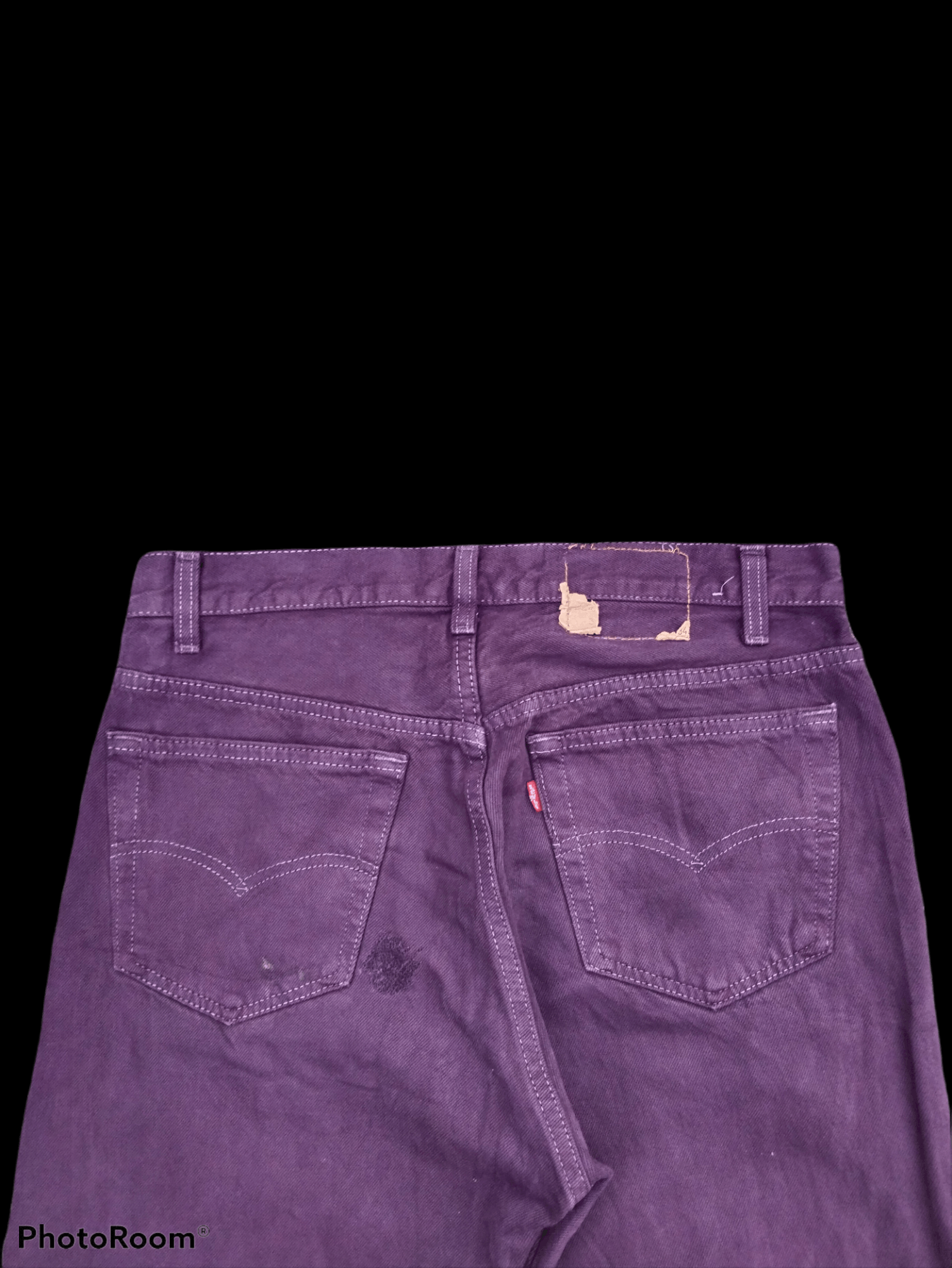 Levi's Vintage Clothing DiSTRESSED PURPLE VINTAGE 501 DENIM PANTS Size US 31 - 4 Thumbnail
