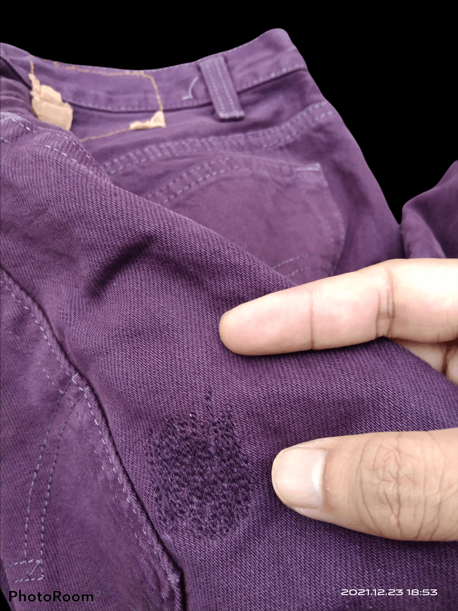 Levi's Vintage Clothing DiSTRESSED PURPLE VINTAGE 501 DENIM PANTS Size US 31 - 6 Thumbnail