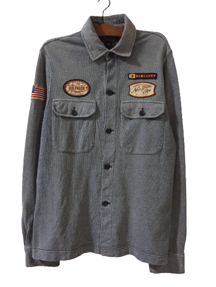 Tommy Hilfiger Rare!! Vintage Tommy Hilfinger American Classic Shirt Size US S / EU 44-46 / 1 - 1 Thumbnail