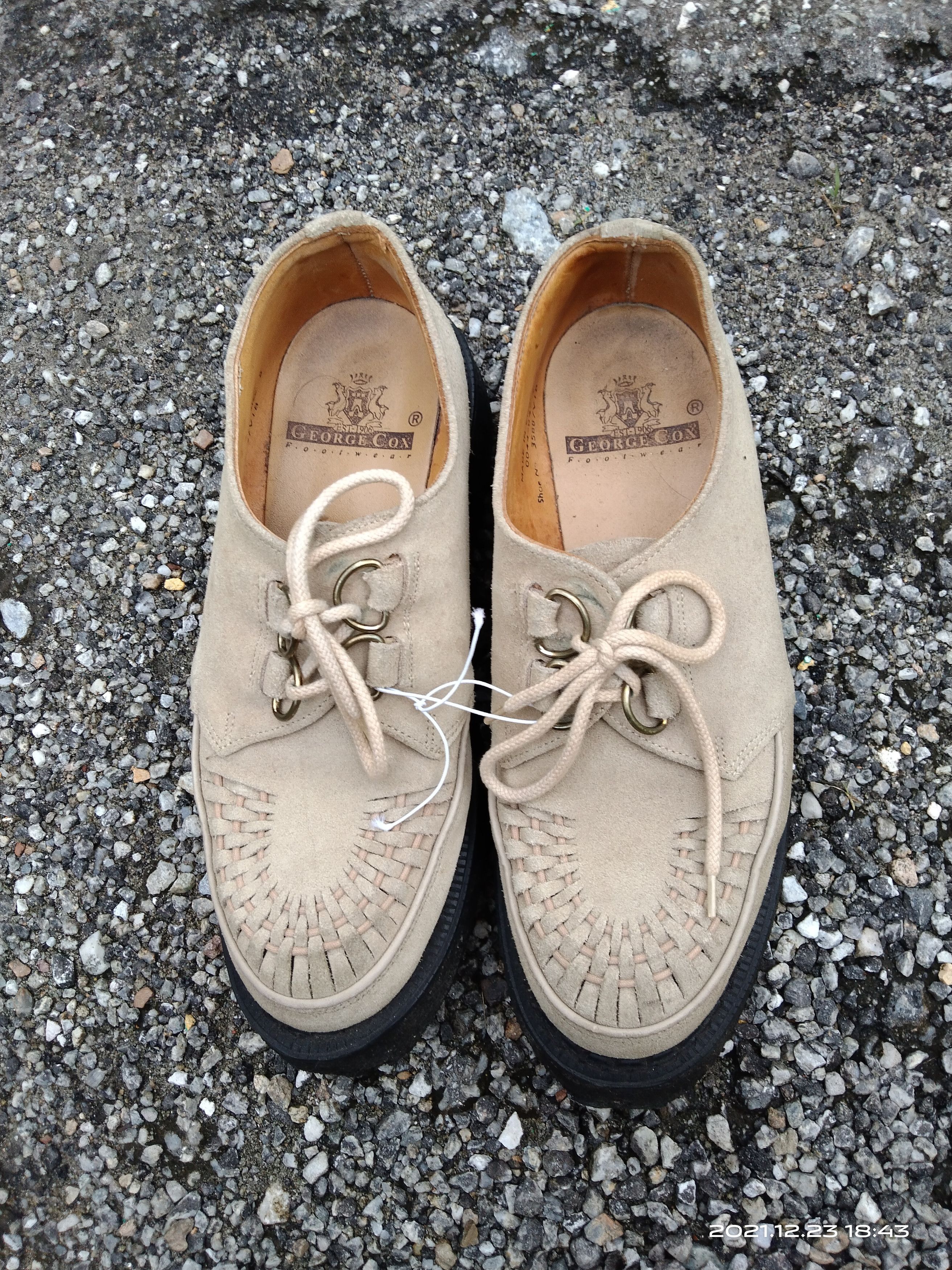 George Cox × Leather George Cox-Suede Leather Creeper Size US 8 / EU 41 - 3 Thumbnail