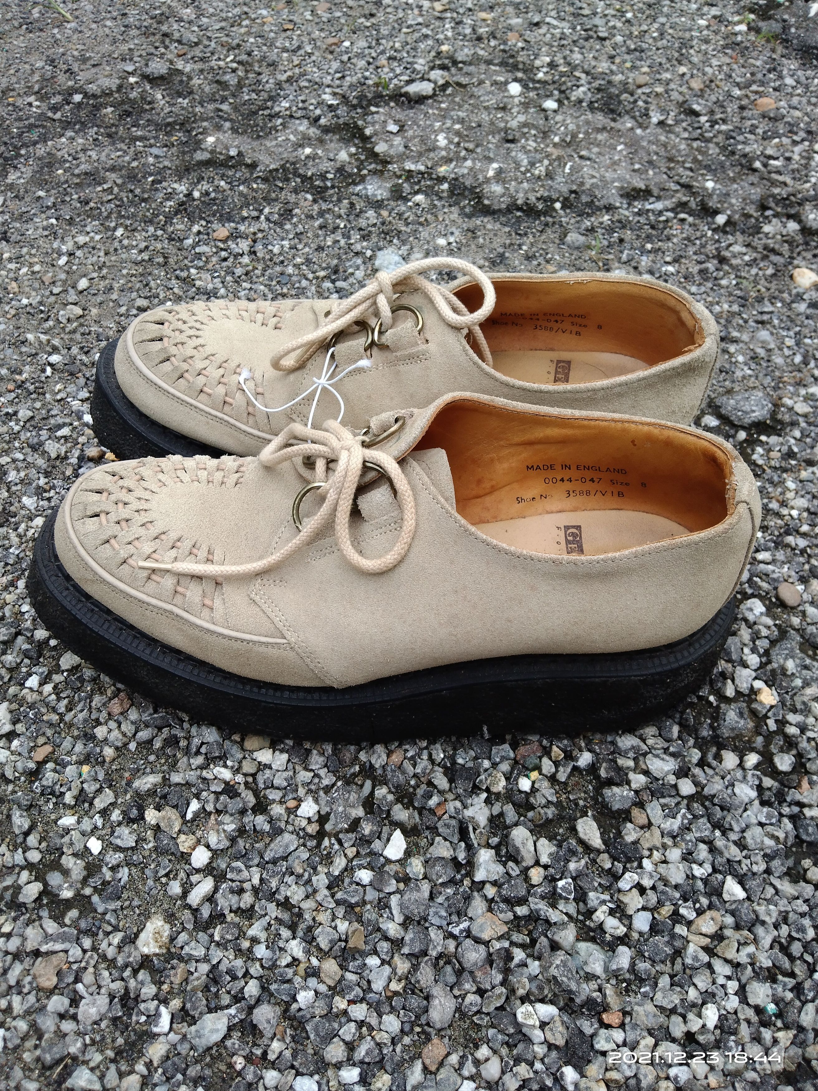 George Cox × Leather George Cox-Suede Leather Creeper Size US 8 / EU 41 - 2 Thumbnail