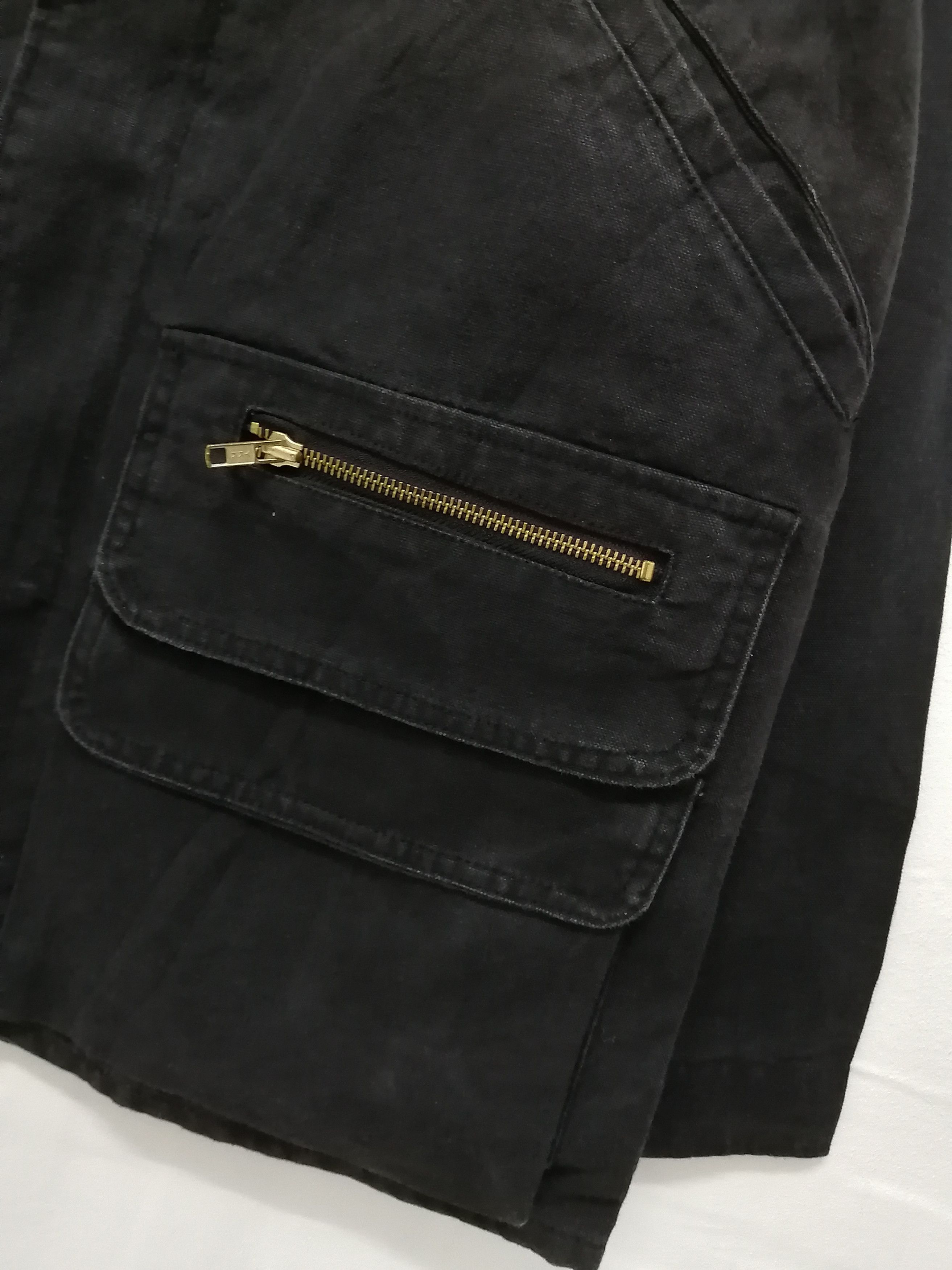 Japanese Brand HOUSTON Oversized Faded Design Worker Jacket Size US M / EU 48-50 / 2 - 11 Thumbnail