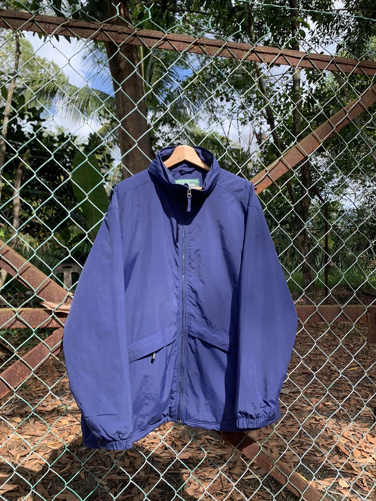 L.L. Bean 👹Vintage Oversized LL.Bean Storm-Cloud 100% Nylon Jacket Size US XXL / EU 58 / 5 - 1 Thumbnail