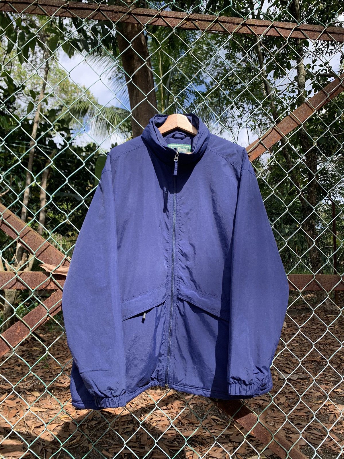 L.L. Bean 👹Vintage Oversized LL.Bean Storm-Cloud 100% Nylon Jacket Size US XXL / EU 58 / 5 - 6 Thumbnail
