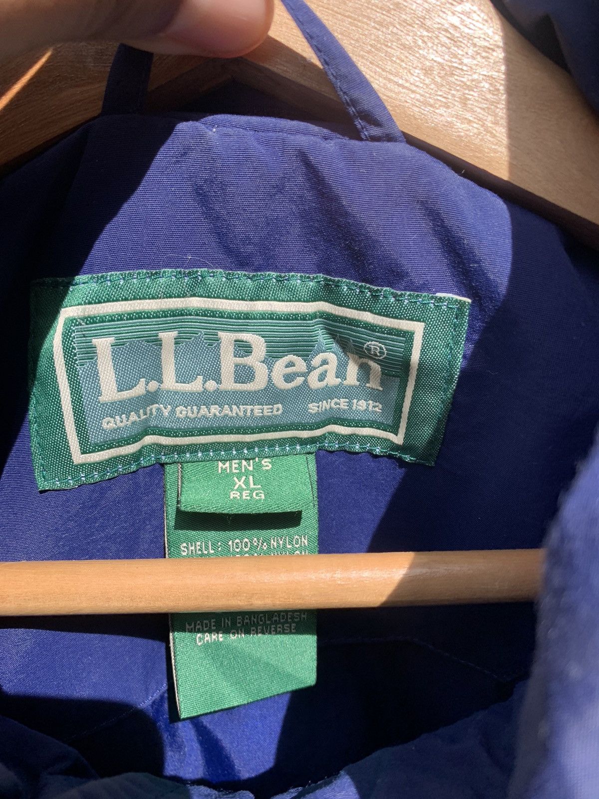 L.L. Bean 👹Vintage Oversized LL.Bean Storm-Cloud 100% Nylon Jacket Size US XXL / EU 58 / 5 - 9 Thumbnail