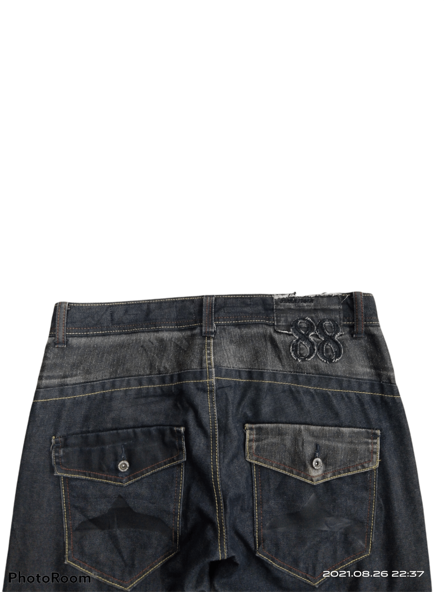 Japanese Brand OSAKA TIGER DOUBLE KNEE JAPANESE BRAND DENIM PANTS Size US 32 / EU 48 - 5 Thumbnail