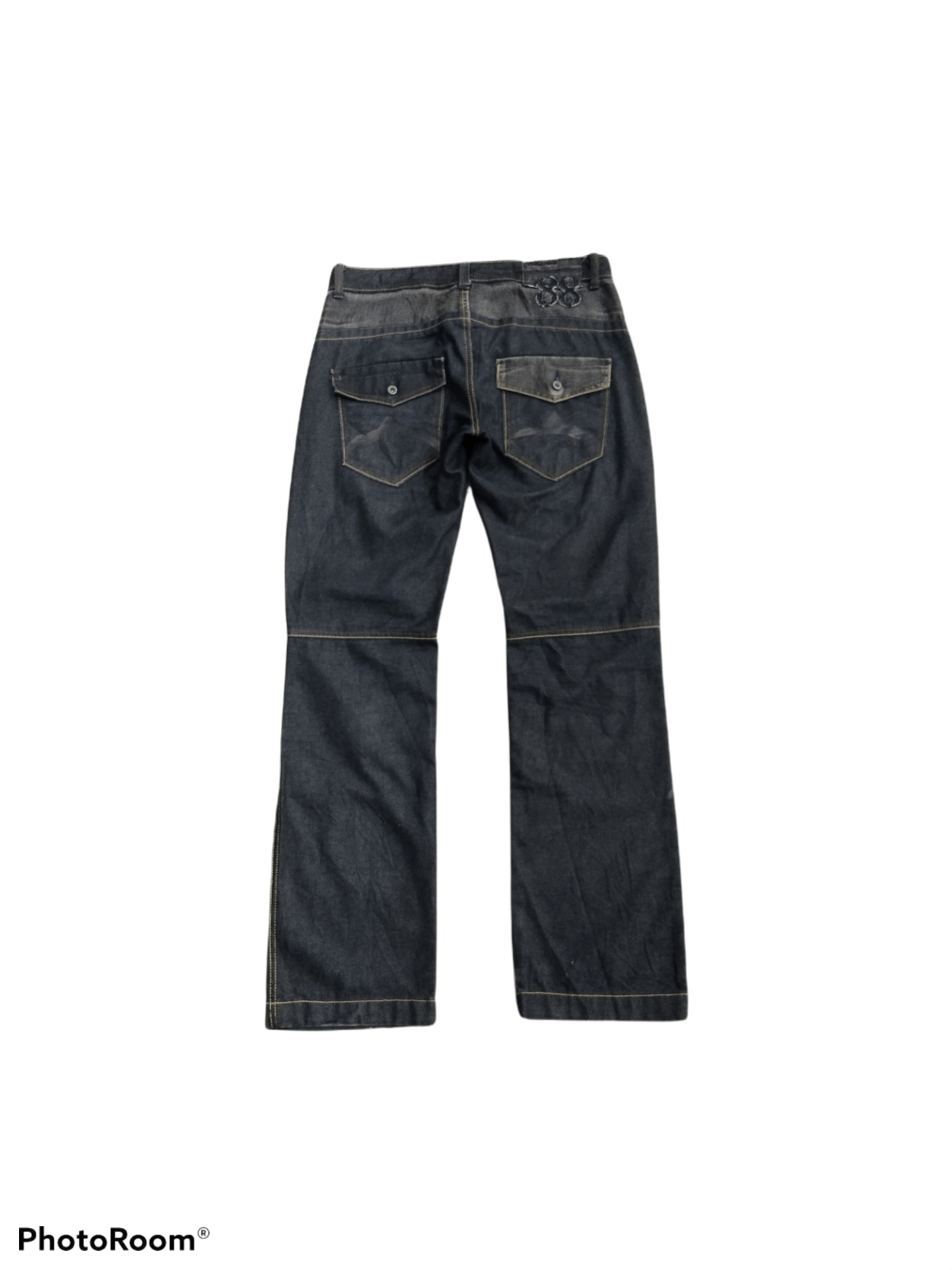 Japanese Brand OSAKA TIGER DOUBLE KNEE JAPANESE BRAND DENIM PANTS Size US 32 / EU 48 - 2 Thumbnail