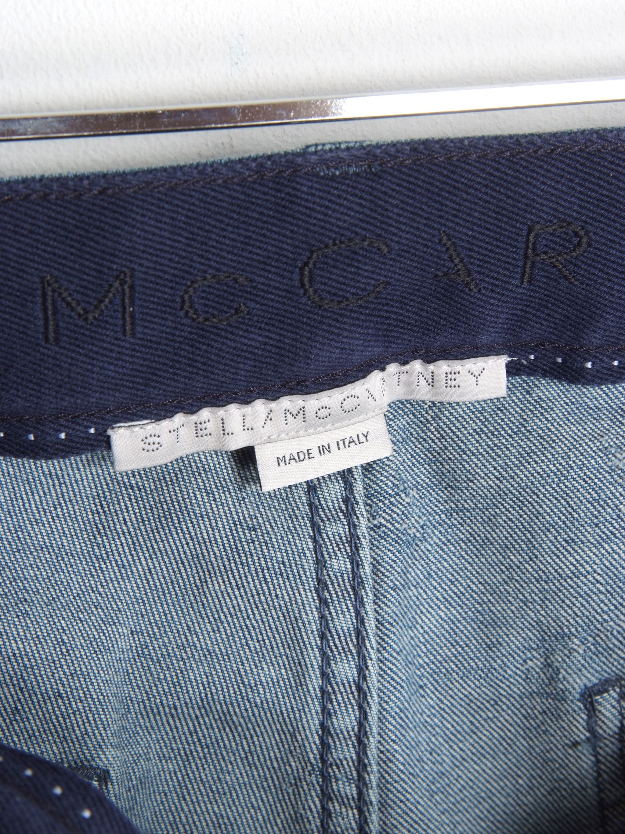 Stella McCartney STELLA MCCARTNEY Star patch flare jeans Size 29" - 8 Thumbnail