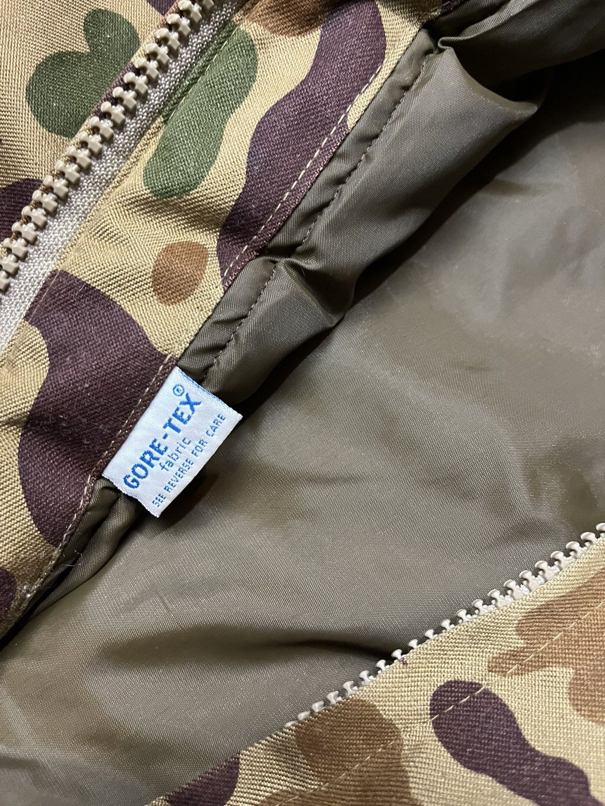 Goretex × Vintage 80s GORETEX CAMO JACKET Size US XXL / EU 58 / 5 - 4 Thumbnail