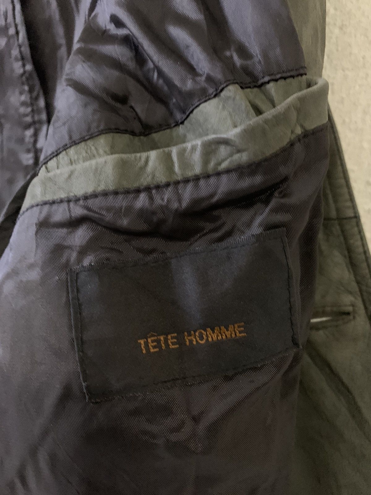 Tete Homme Tete Homme Leather Jacket Size US S / EU 44-46 / 1 - 12 Thumbnail