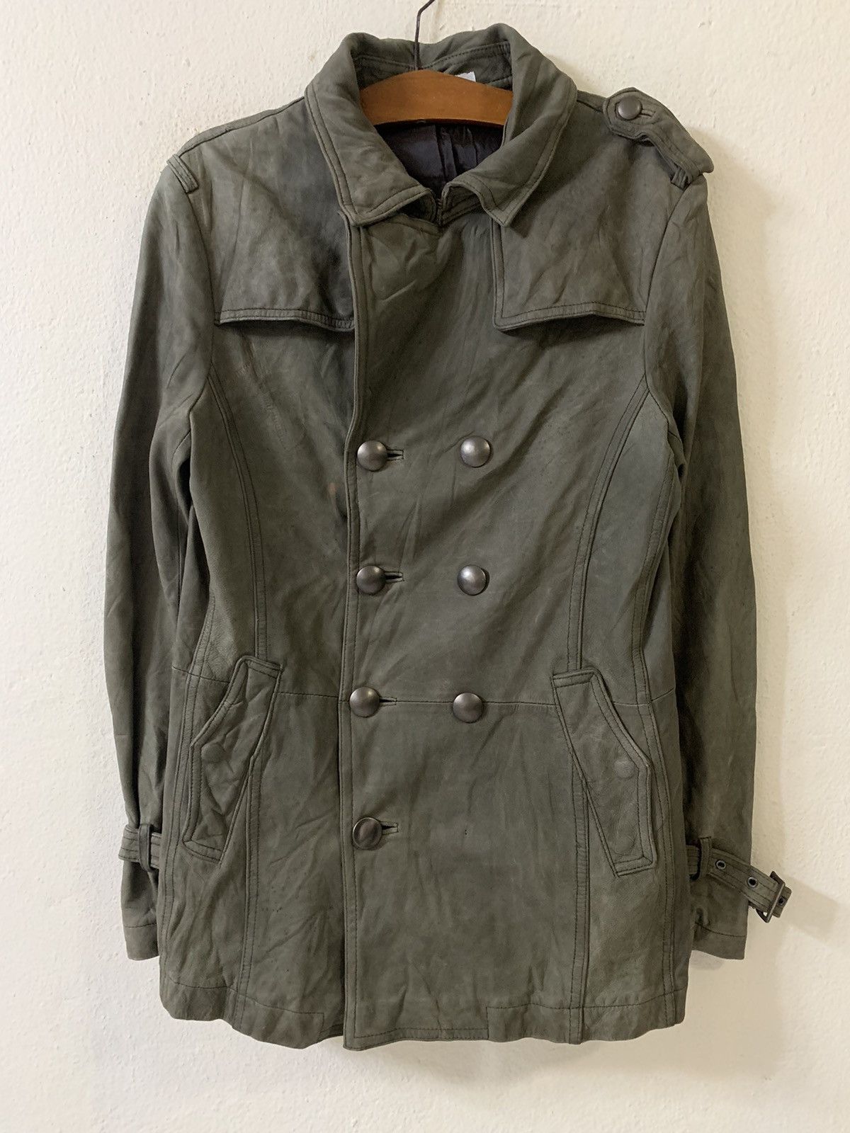 Tete Homme Tete Homme Leather Jacket Size US S / EU 44-46 / 1 - 1 Thumbnail