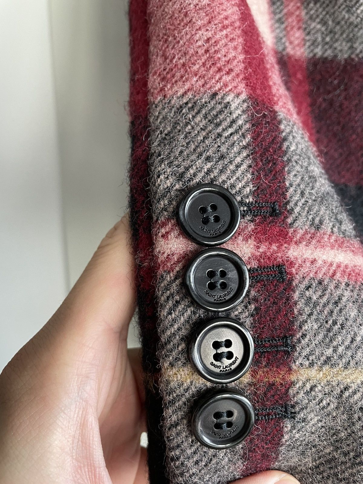 Hedi Slimane × Saint Laurent Paris × Yves Saint Laurent Rare $3,600 Value Super Runway Brand New Shearling Coat Size US M / EU 48-50 / 2 - 10 Thumbnail