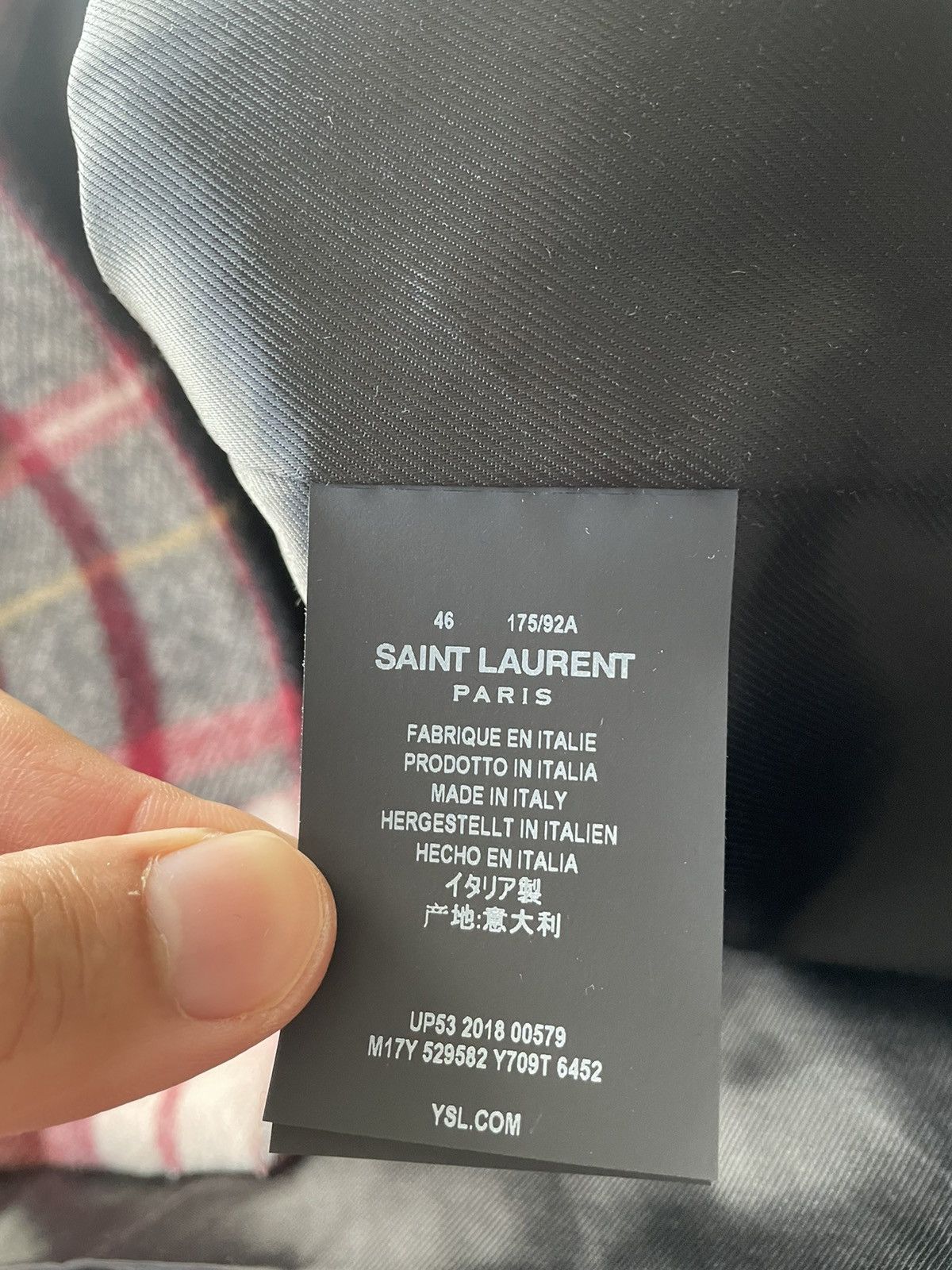 Hedi Slimane × Saint Laurent Paris × Yves Saint Laurent Rare $3,600 Value Super Runway Brand New Shearling Coat Size US M / EU 48-50 / 2 - 17 Thumbnail