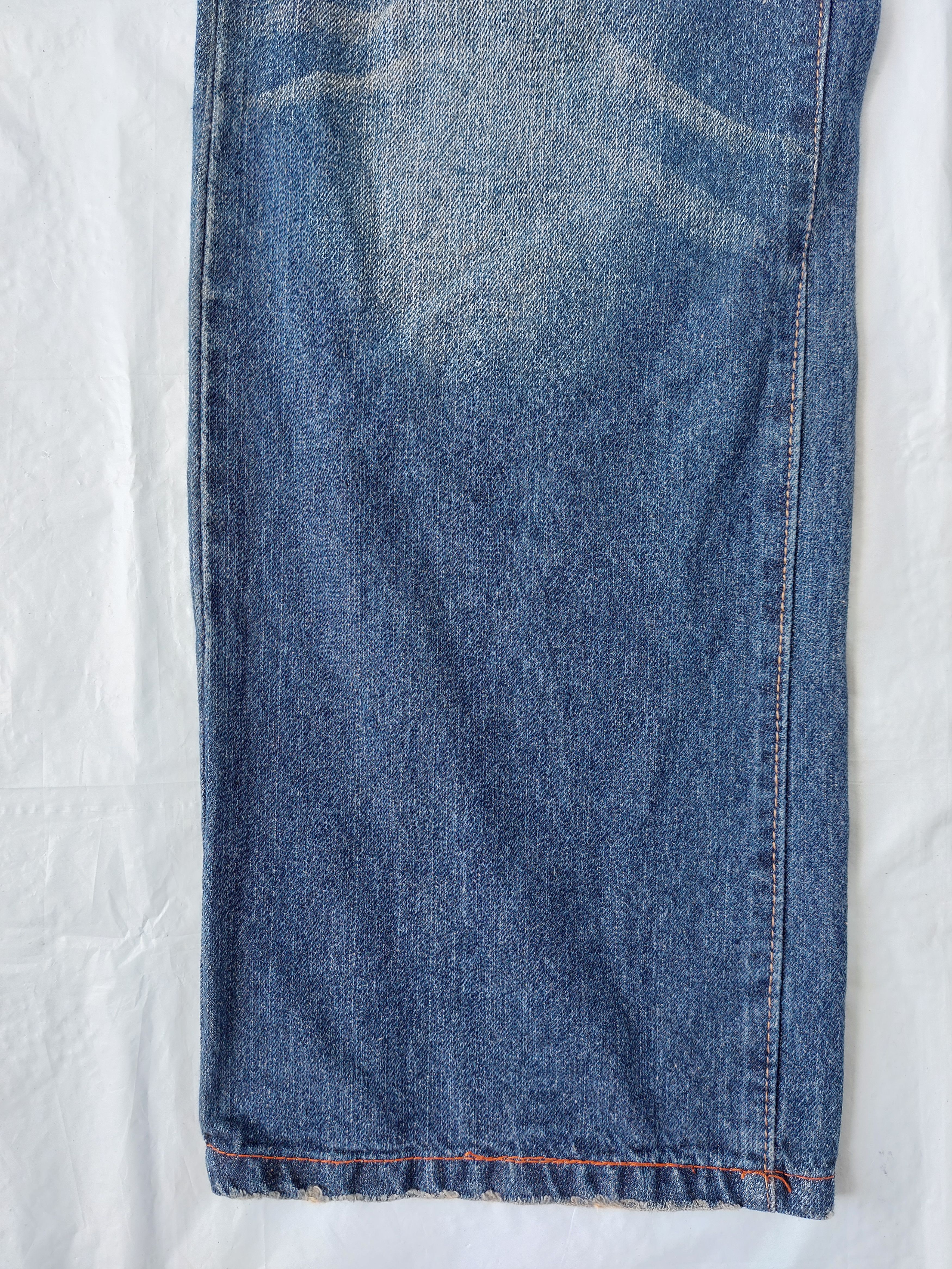 Christian Audigier ED HARDY by CHRISTIAN AUDIGIER distressed embroidered denim Size US 36 / EU 52 - 7 Thumbnail