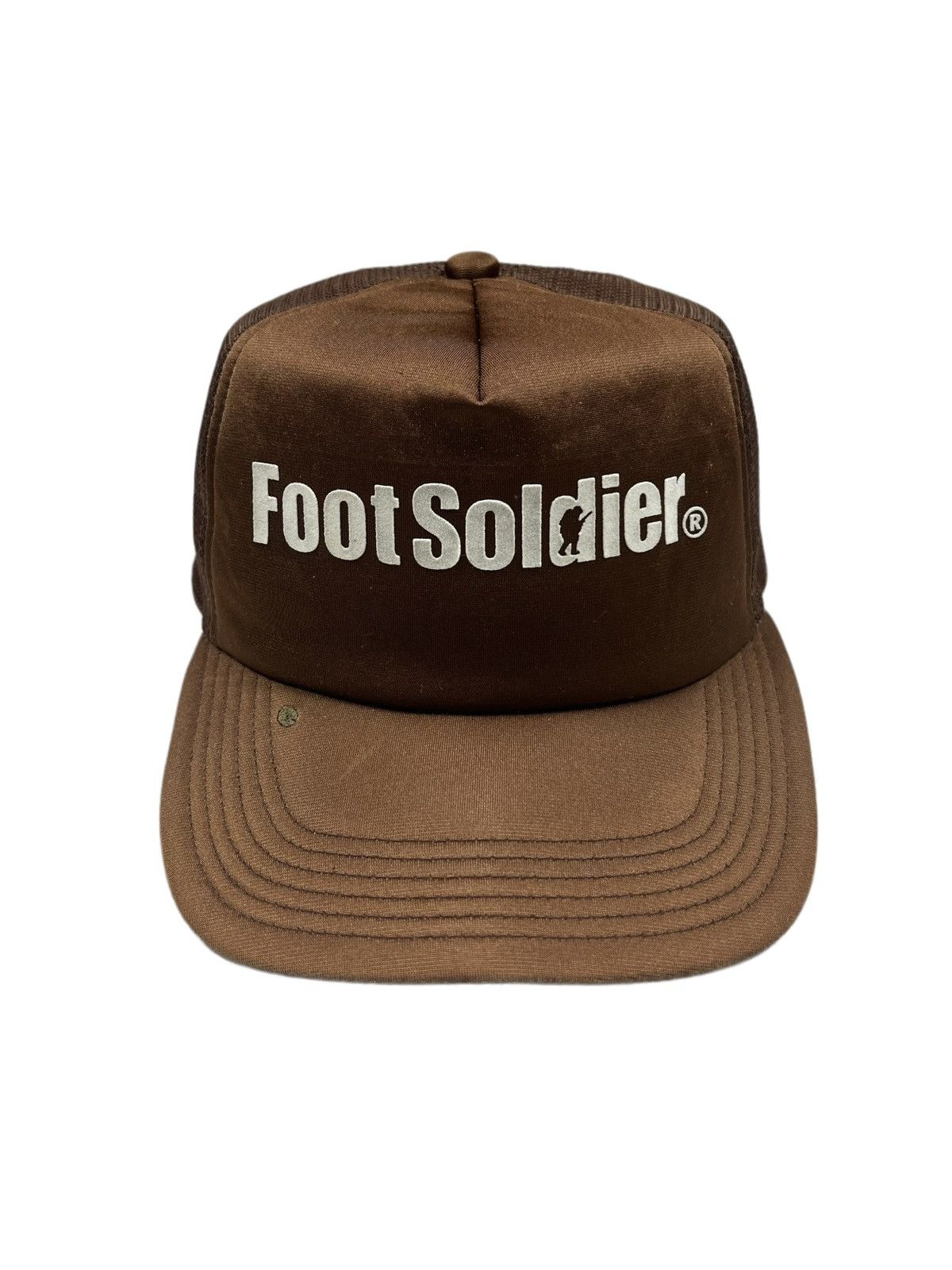 Bape Vintage 90s Foot Soldier Mesh Cap Size ONE SIZE - 2 Thumbnail